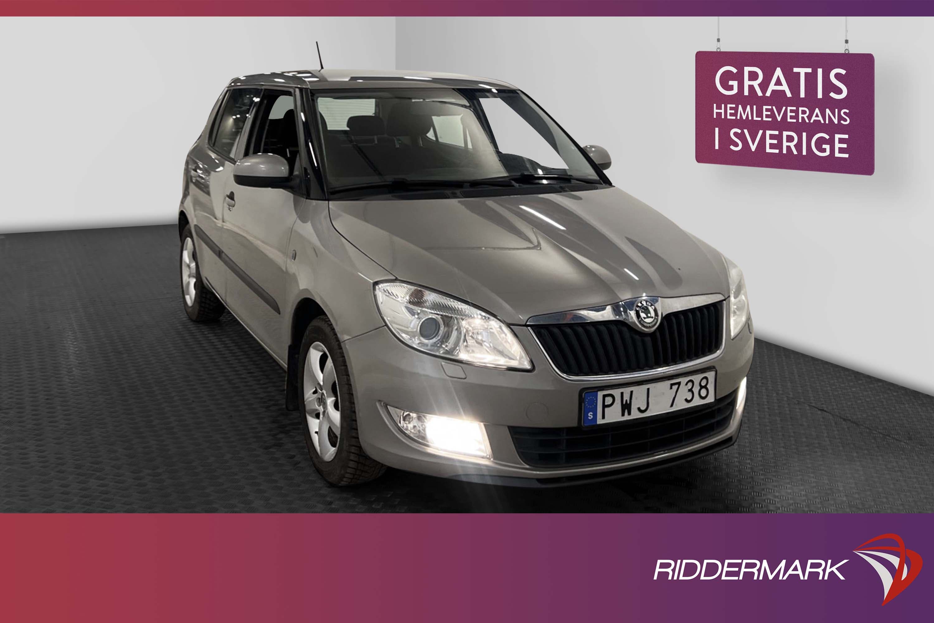 Skoda Fabia 1.2 TSI 86hk Sensorer Låg skatt 0,51l/mil