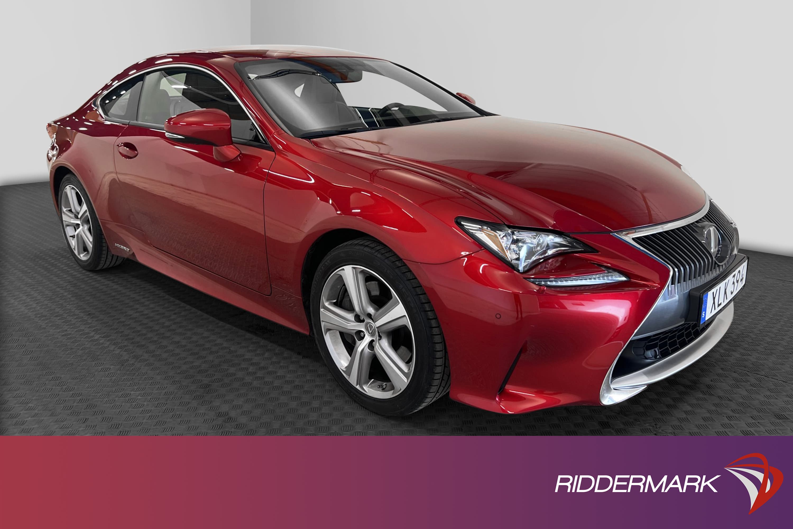 Lexus RC 300h 2.5 223hk Kamera Navi Skinn PDC Välservad
