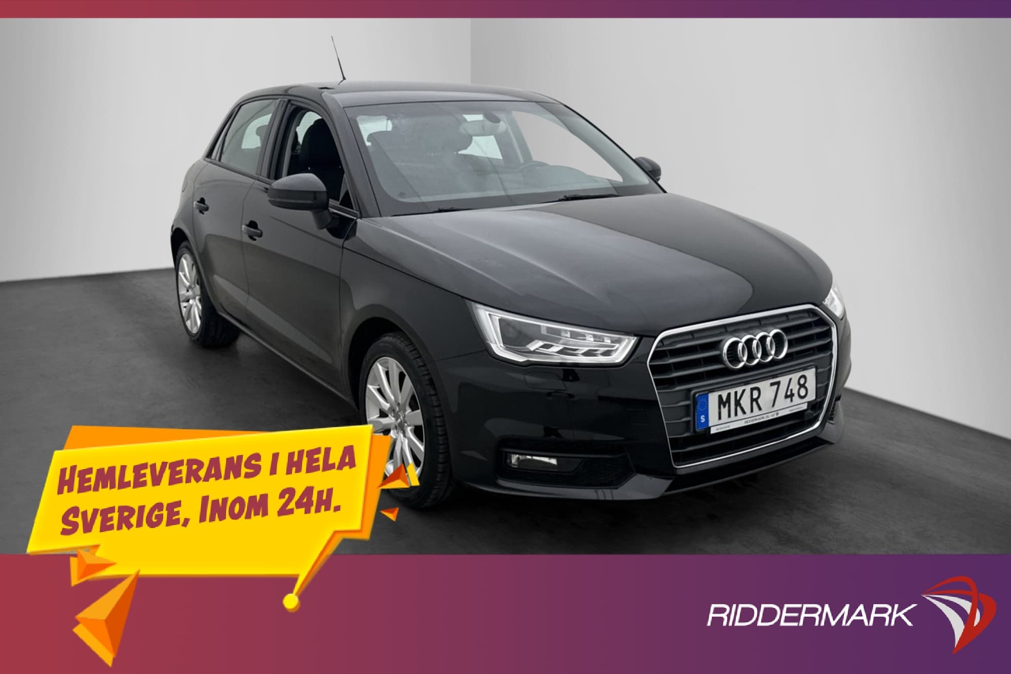 Audi A1 Sportback TFSI 125hk Sport Edt M-Värmare P-Sensorer