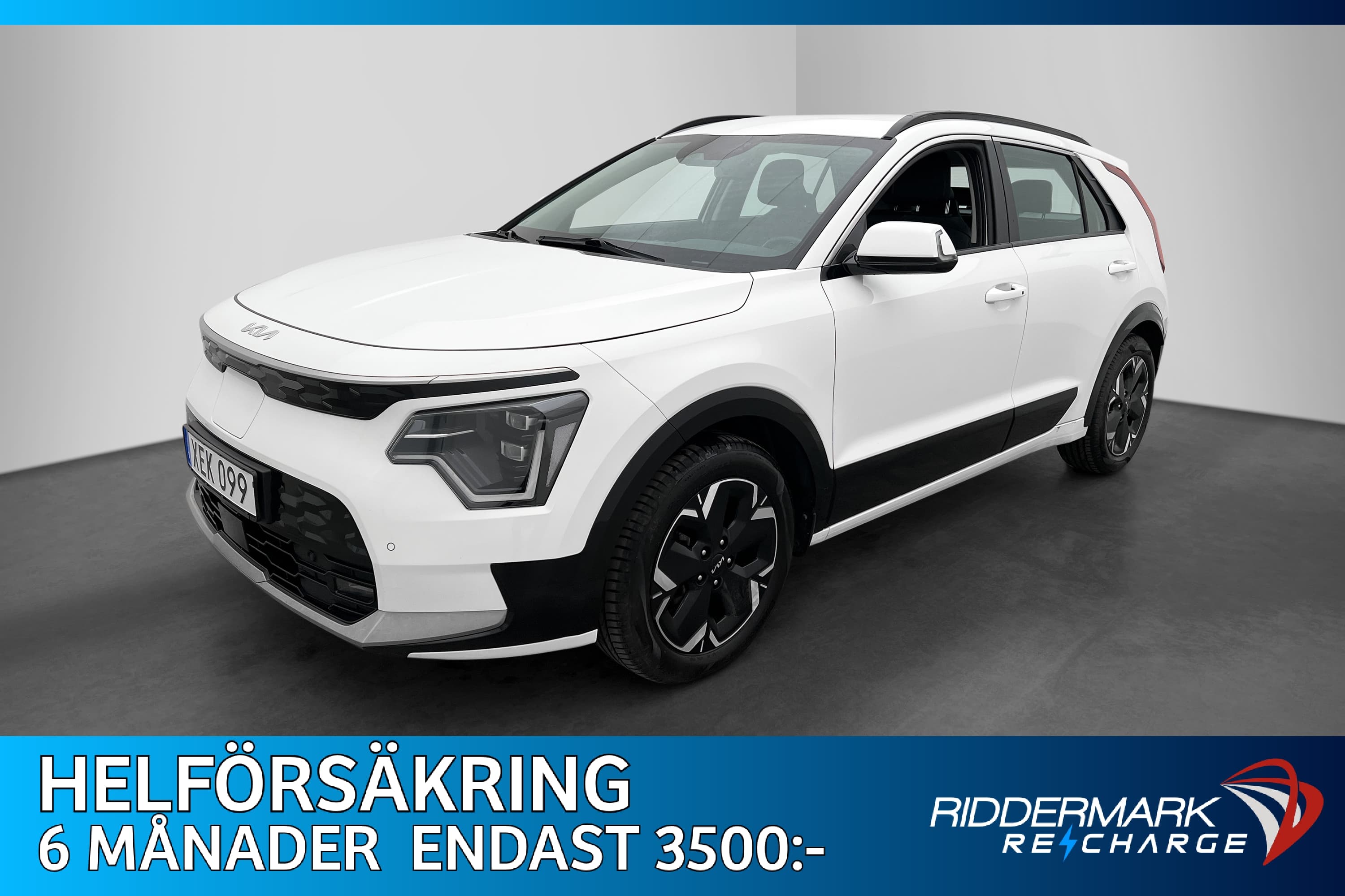 Kia Niro EV Action Kamera CarPlay Navi Rattvärme MOMS