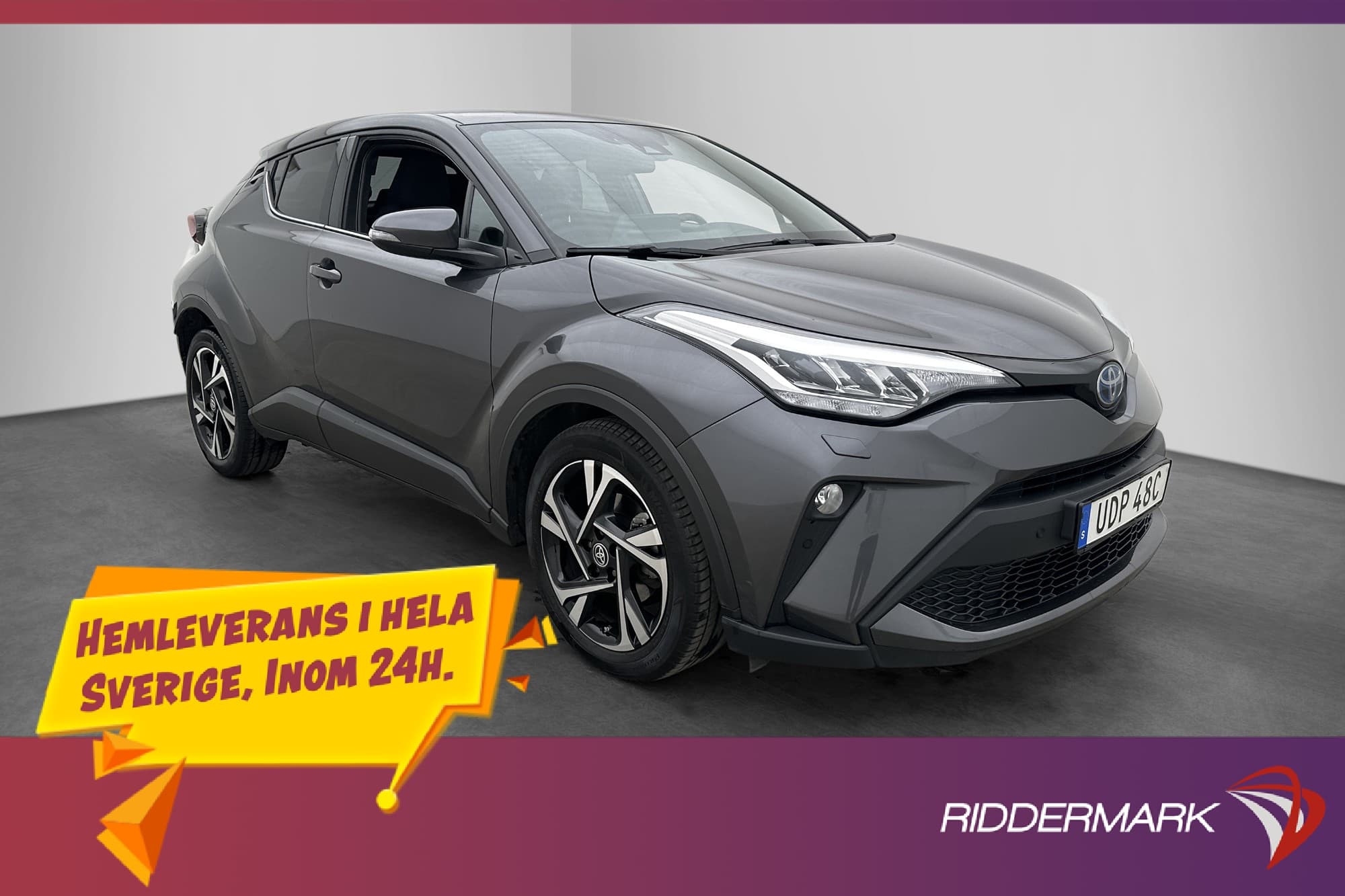 Toyota C-HR Hybrid X-Edition Kamera Rattvärme Navi Halvskinn