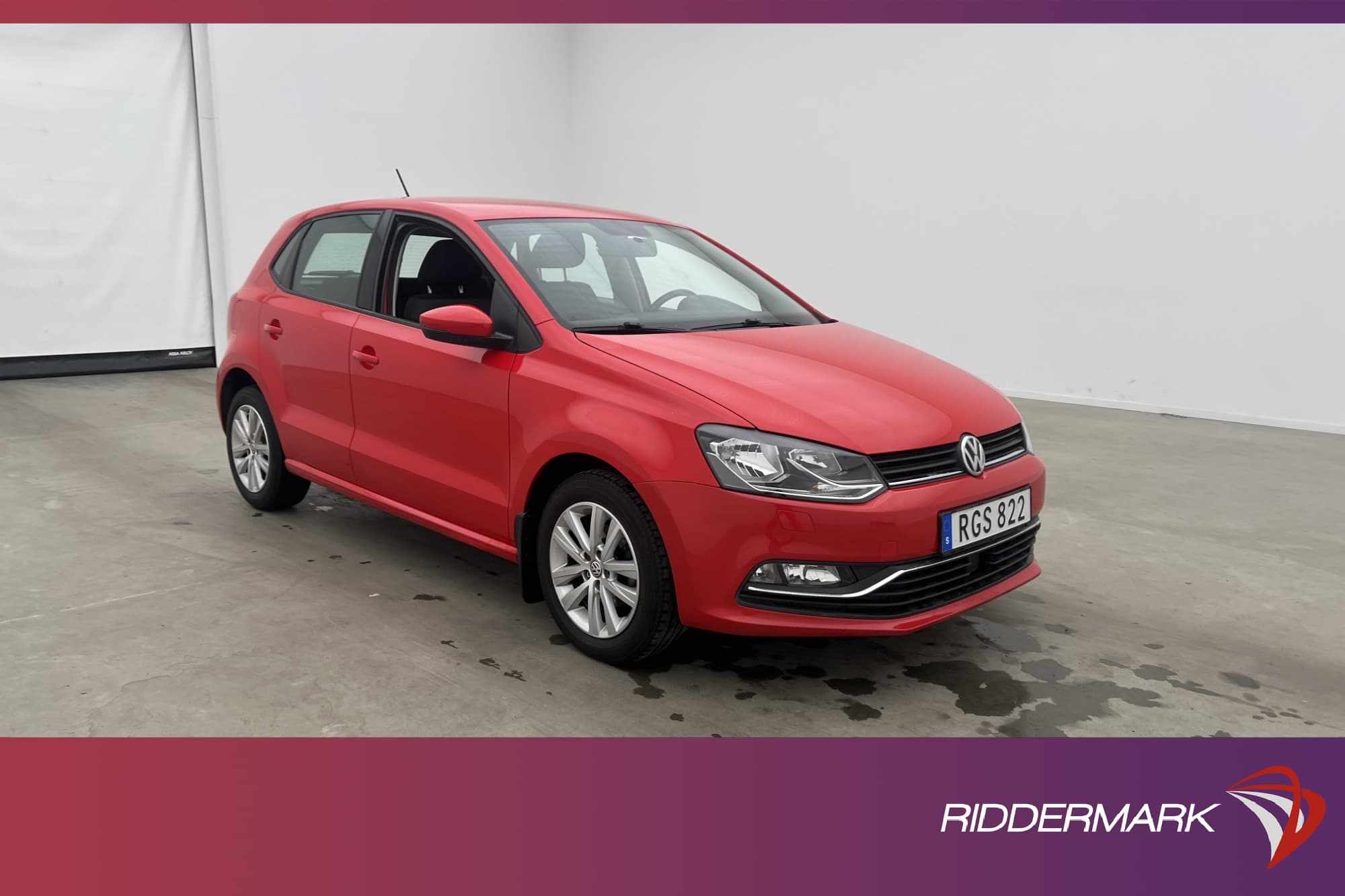 Volkswagen Polo 1.2 TSI 90hk 0,47L/mil 360kr Årsskatt