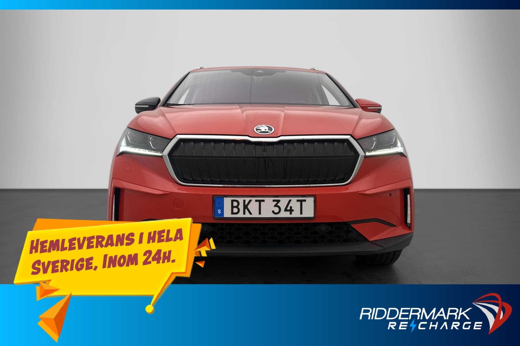 Skoda Enyaq 80 204hk Värmare Dragkrok Kamera CarPlay MOMS