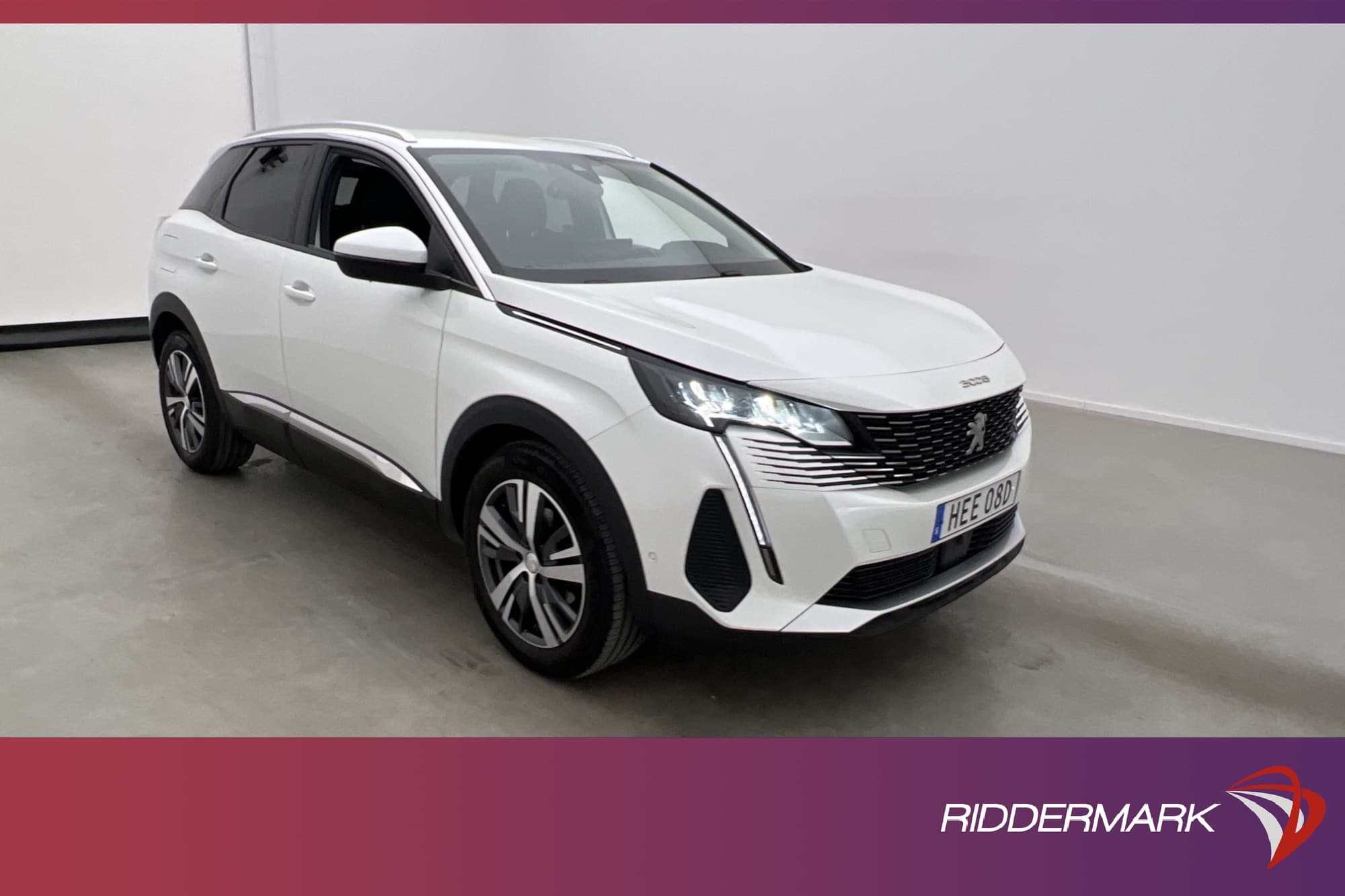 Peugeot 3008 PureTech 130hk Allure Kamera Dragkrok CarPlay