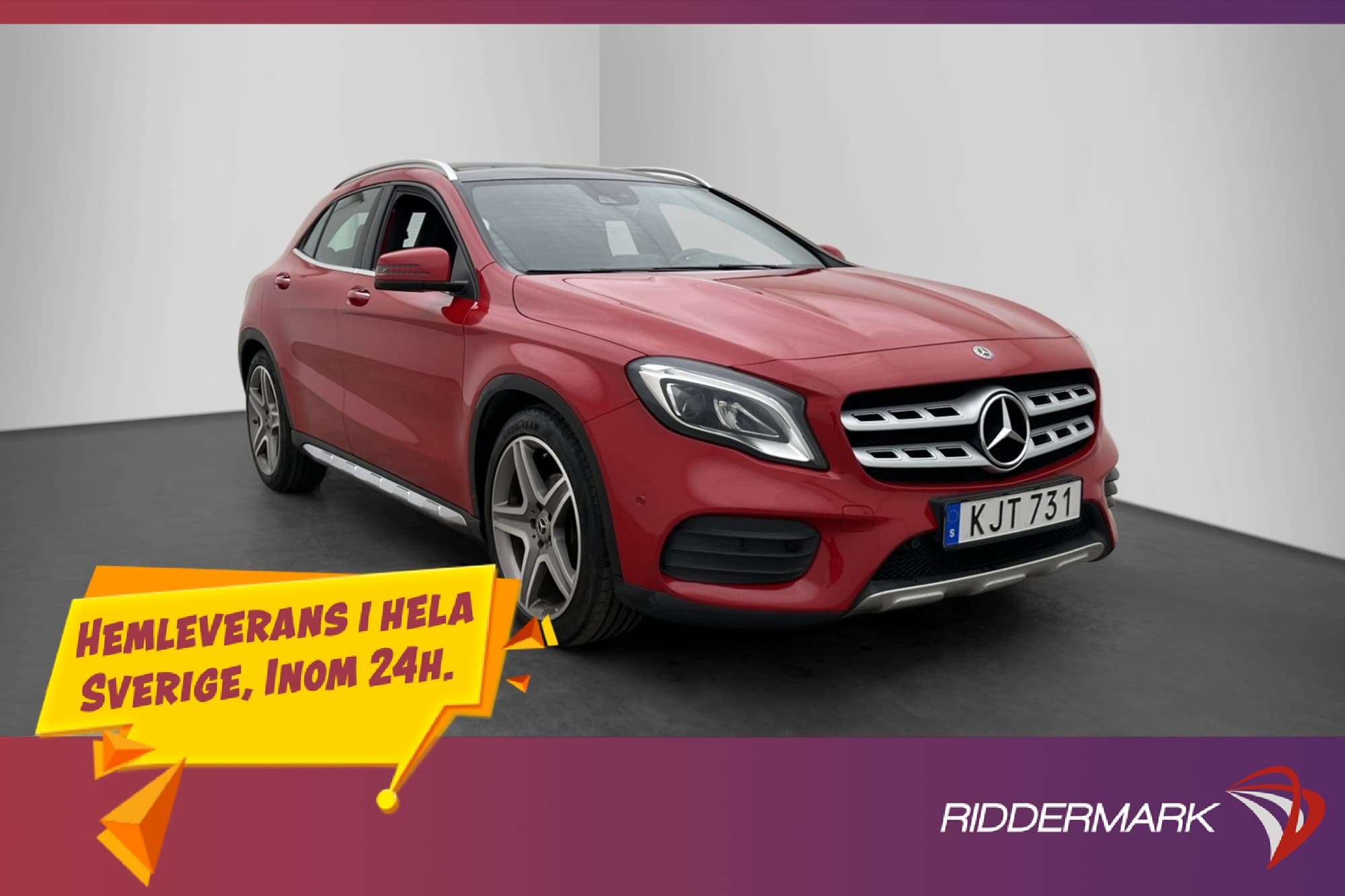 Mercedes-Benz GLA 180 d AMG Sport Pano Kamera Navi Halvskinn
