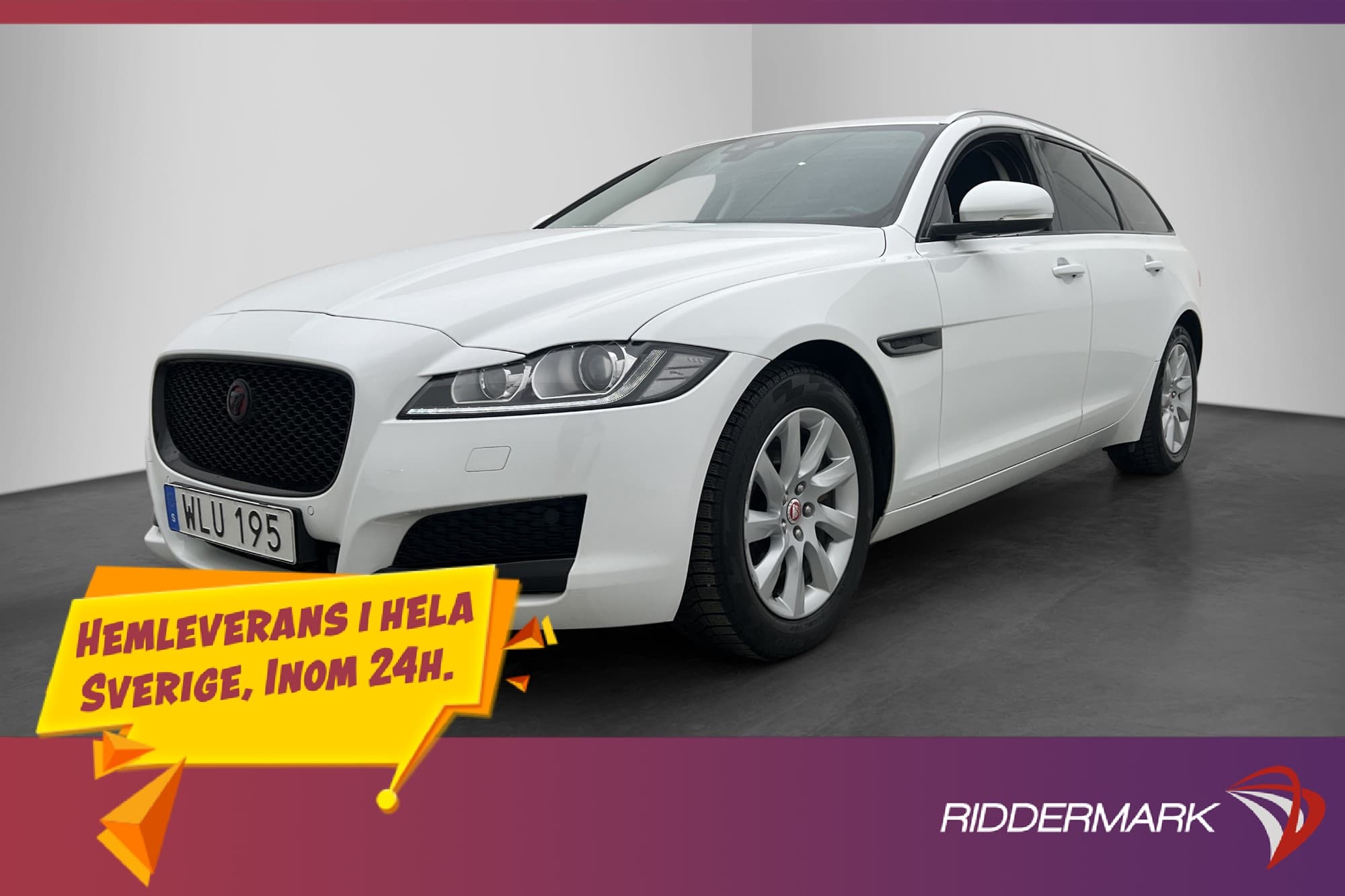 Jaguar XF 20d AWD 180hk Läder Kamera Keyless Rattvärme