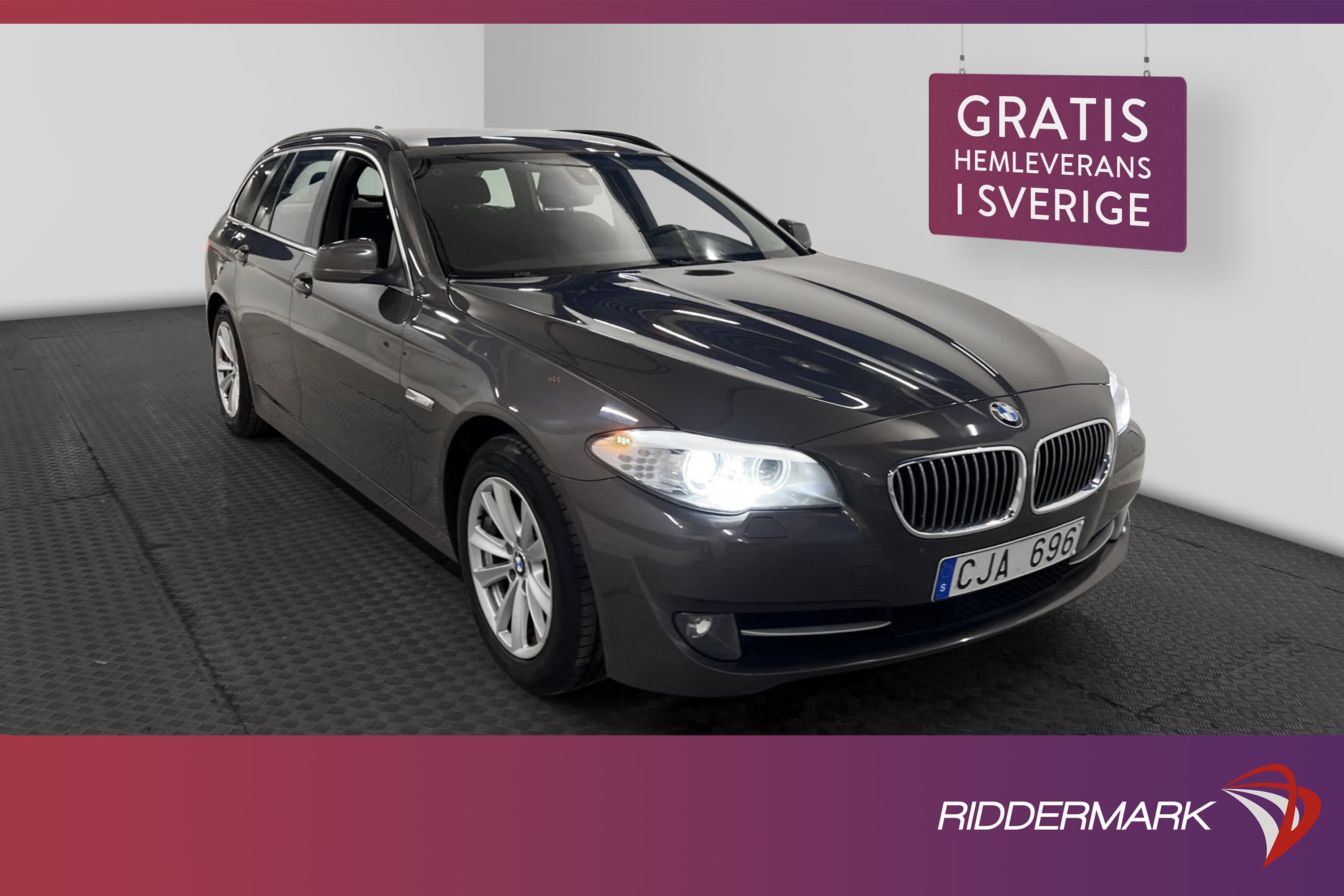 BMW 520 d Touring 184hk Sensorer Välservad 0,49l/mi