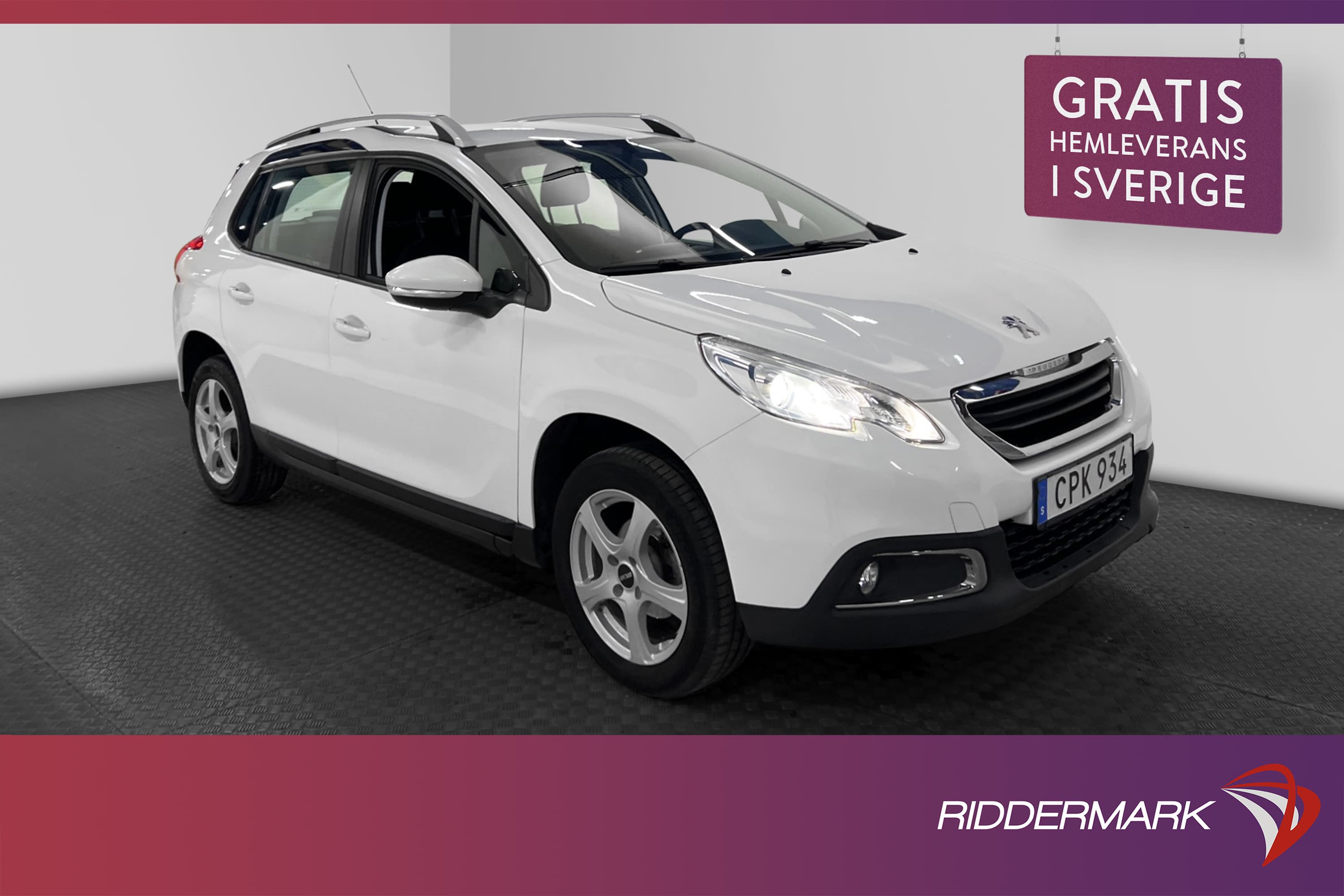 Peugeot 2008 1.2 VTi Automatisk 82hk