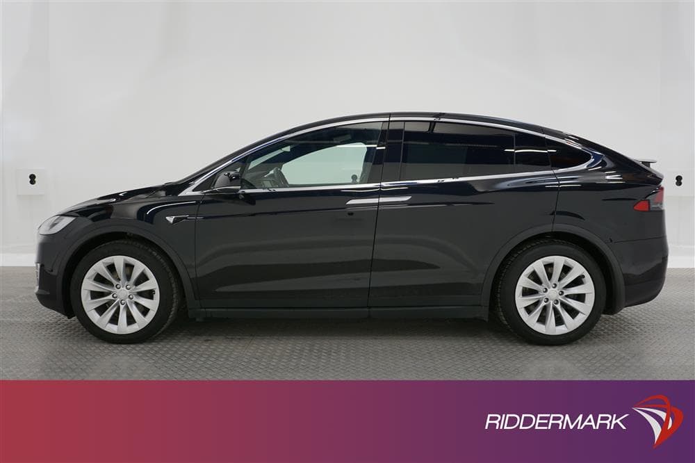 Tesla Model X 100D AWD 6 Sits Drag Svensksåld Uppgraderad APexteriör
