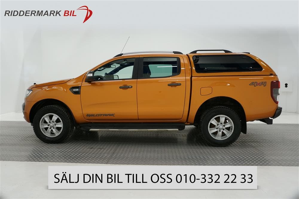 Ford Ranger Wildtrak 3.2TDCi 4x4 Aut Eu6 200hk Värmare Moms