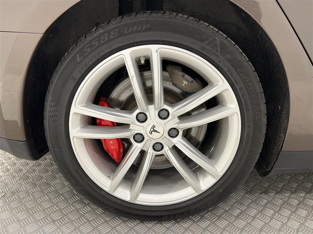 Tesla Model S P85 Pano Backkamera Svensksåldinteriör