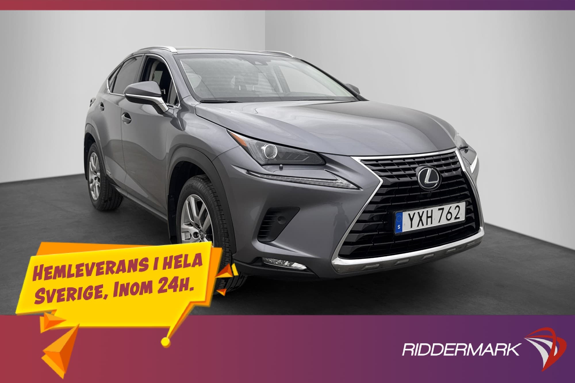 Lexus NX AWD 181hk Executive Skinn Kamera Nav Rattvärme Drag