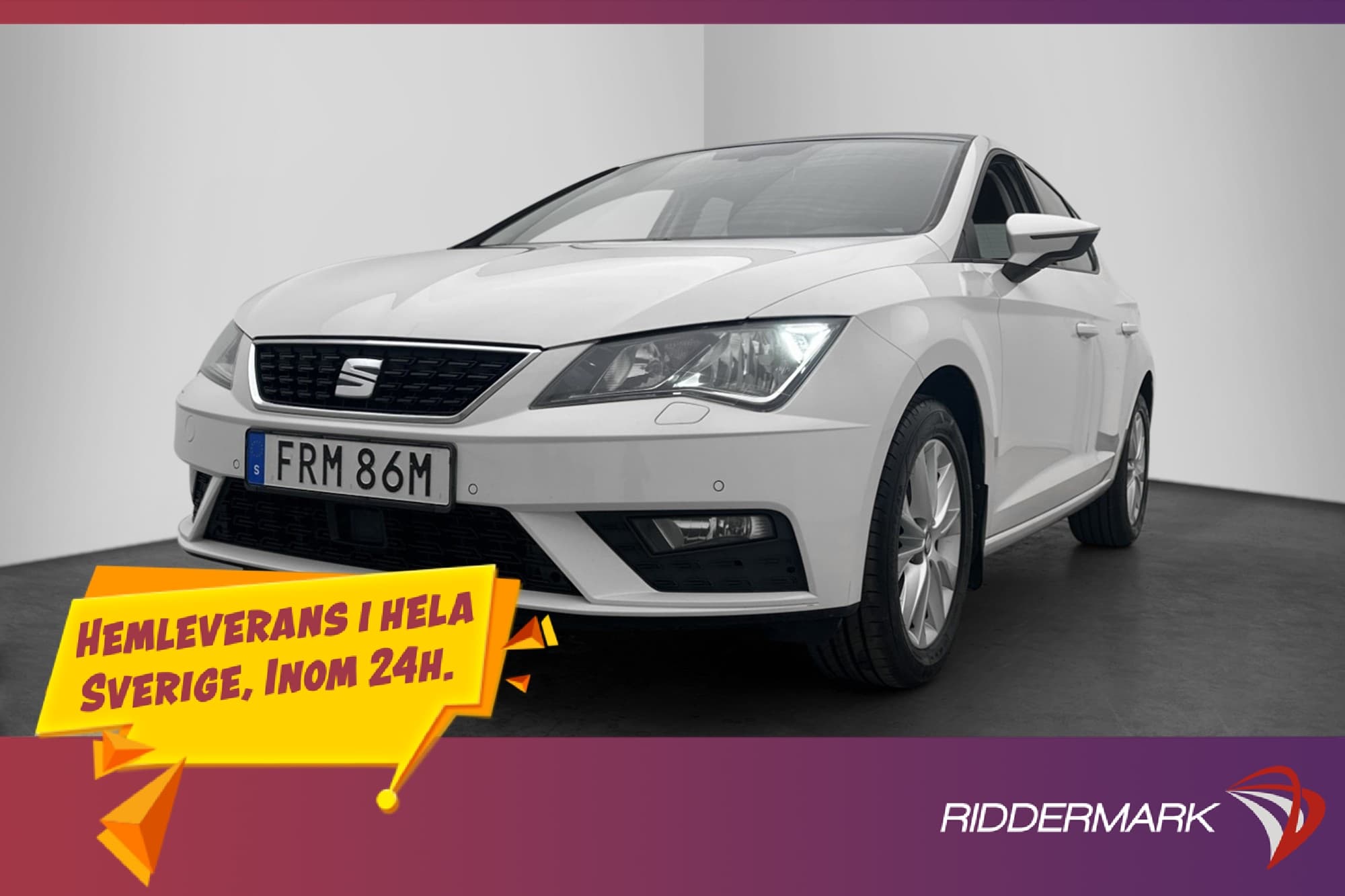 Seat Leon 1.0 TSI Style Pano Kamera Farthållare Bluetooth