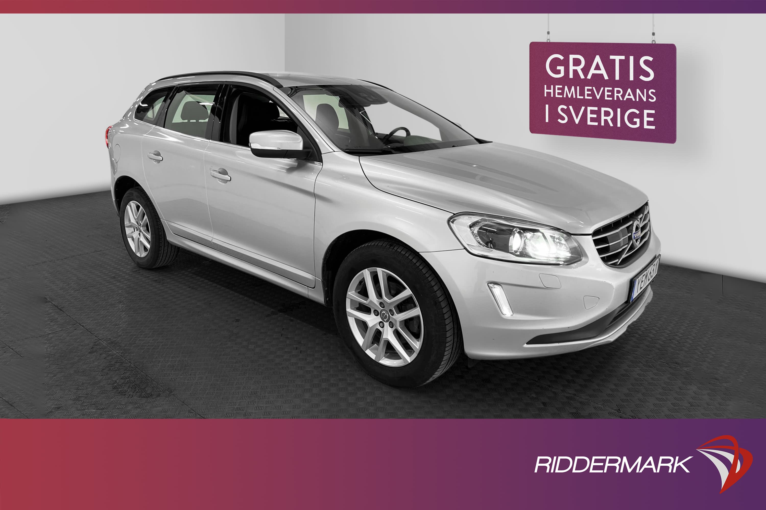 Volvo XC60 D3 150hk Momentum Sensorer Navi BLIS Drag Välserv