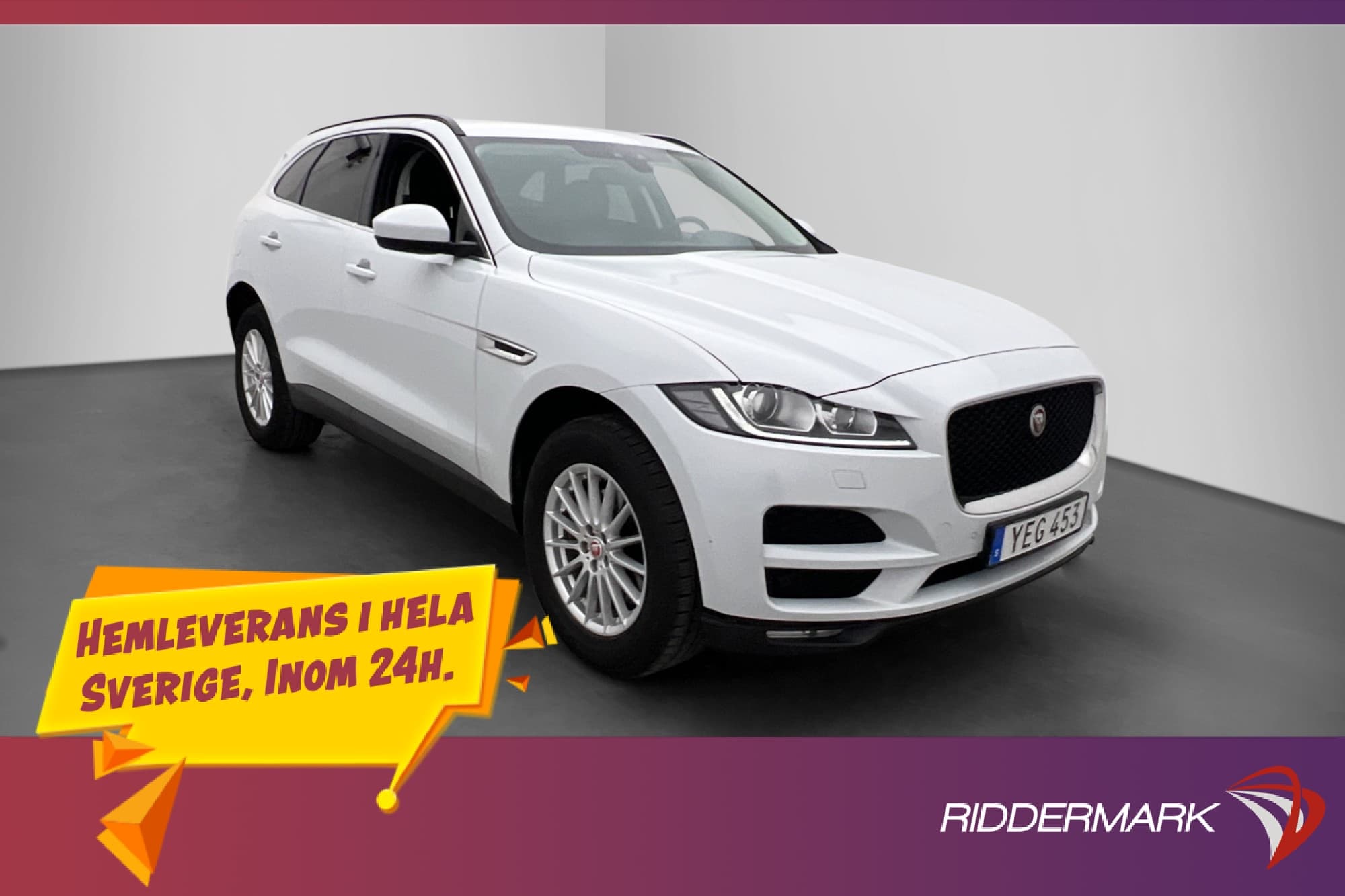 Jaguar F-Pace 20d AWD Meridian Cockpit Skinn Kamera Drag