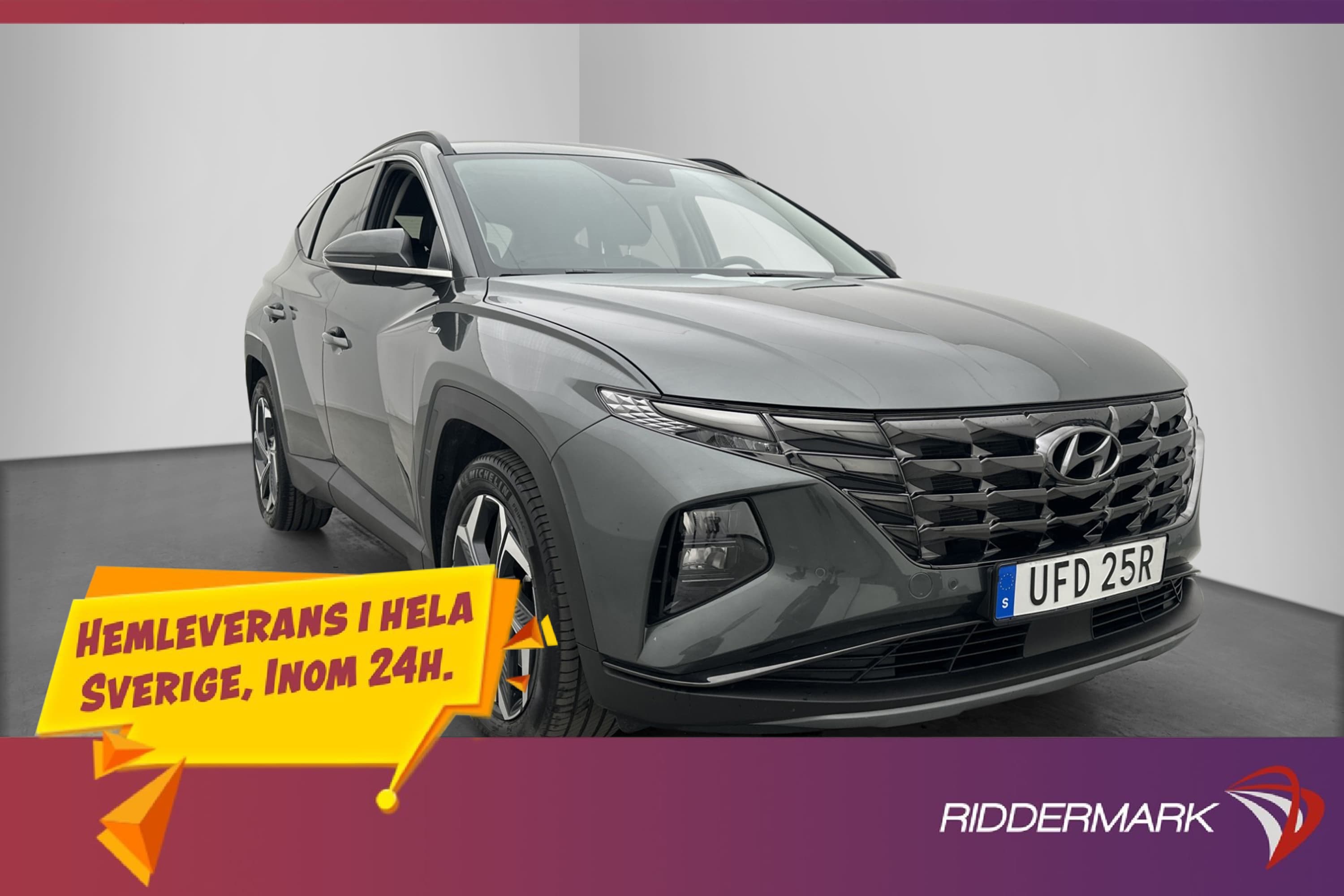 Hyundai Tucson 1.6 T-GDI 4WD 180hk Mhev Krell Kamera Navi 
