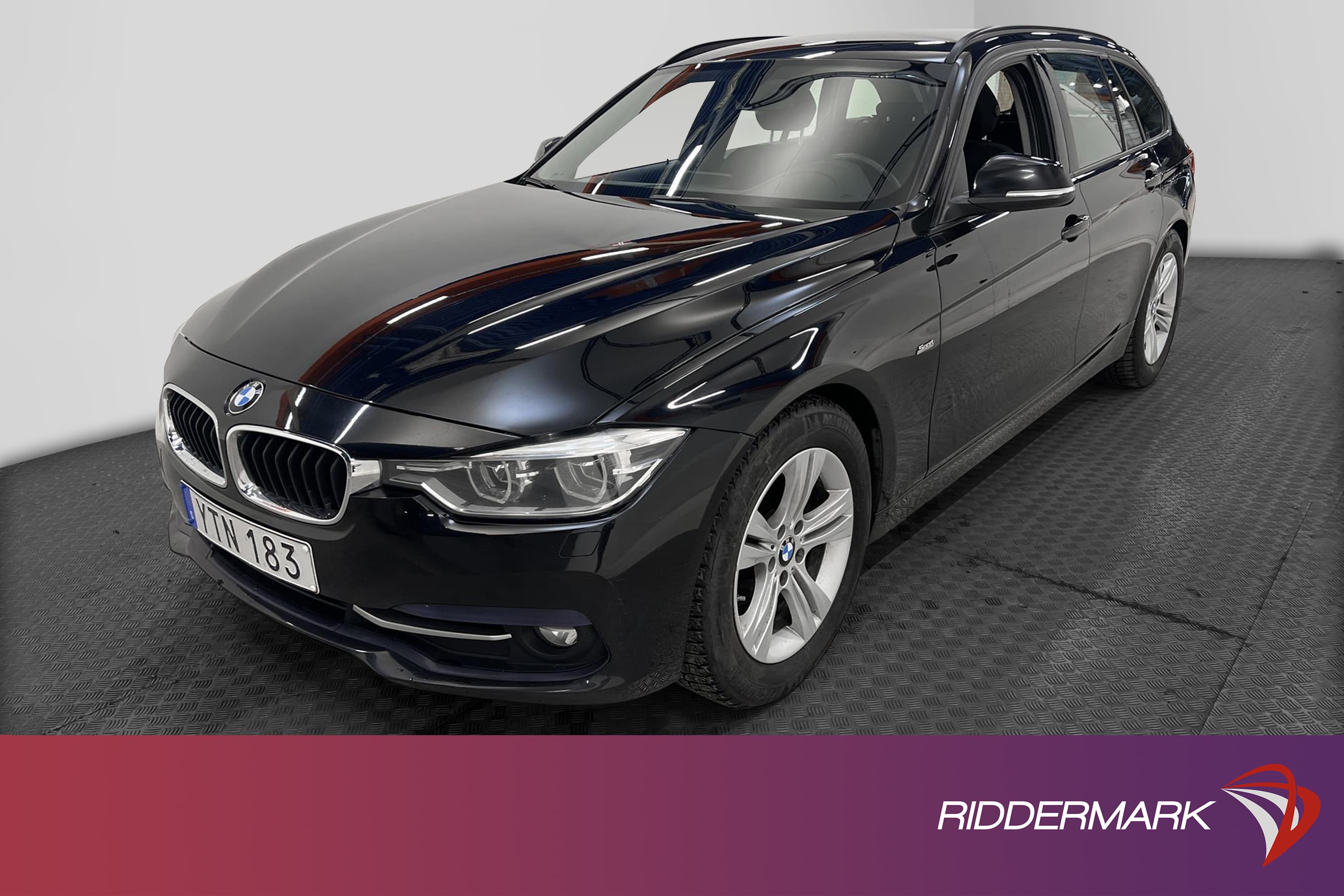 BMW 318d 150hk Sport line Cockpit Drag Navi Elstol Med Minne