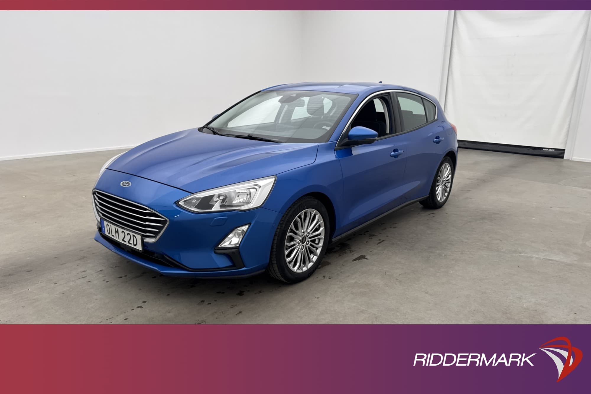 Ford Focus EcoBoost 1.0 125hk Titanium Sensorer Rattvärme