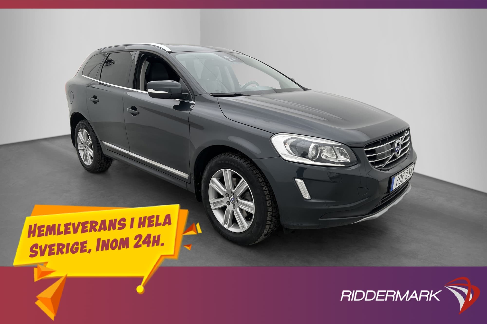 Volvo XC60 D4 AWD 190hk Classic Summum Pano Värmare Kamera