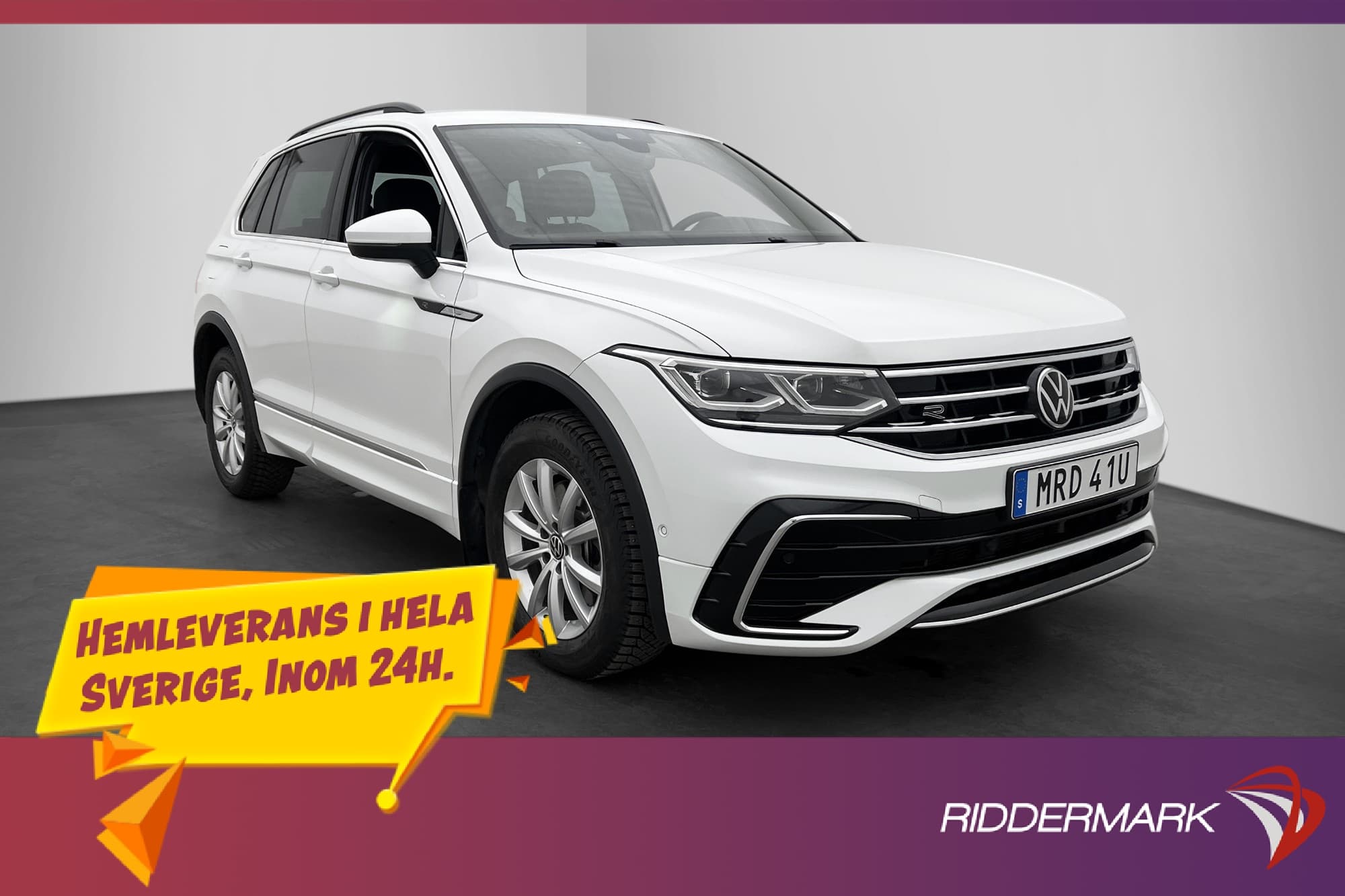 Volkswagen Tiguan 2.0 TDI 200hk 4M R-Line Värm Drag Kamera