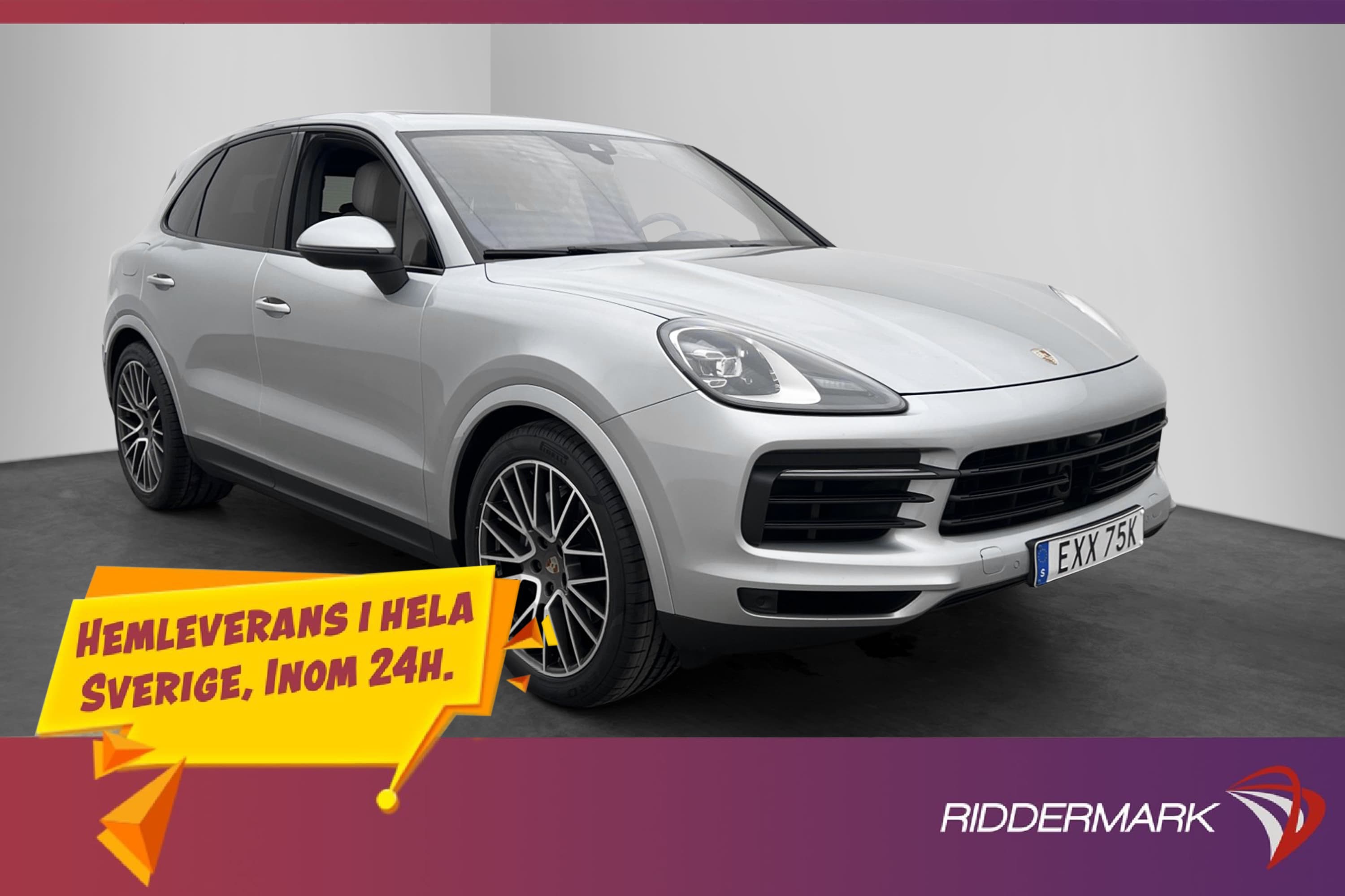 Porsche Cayenne S 340hk Pano Chrono Luftfjädring 360° Drag