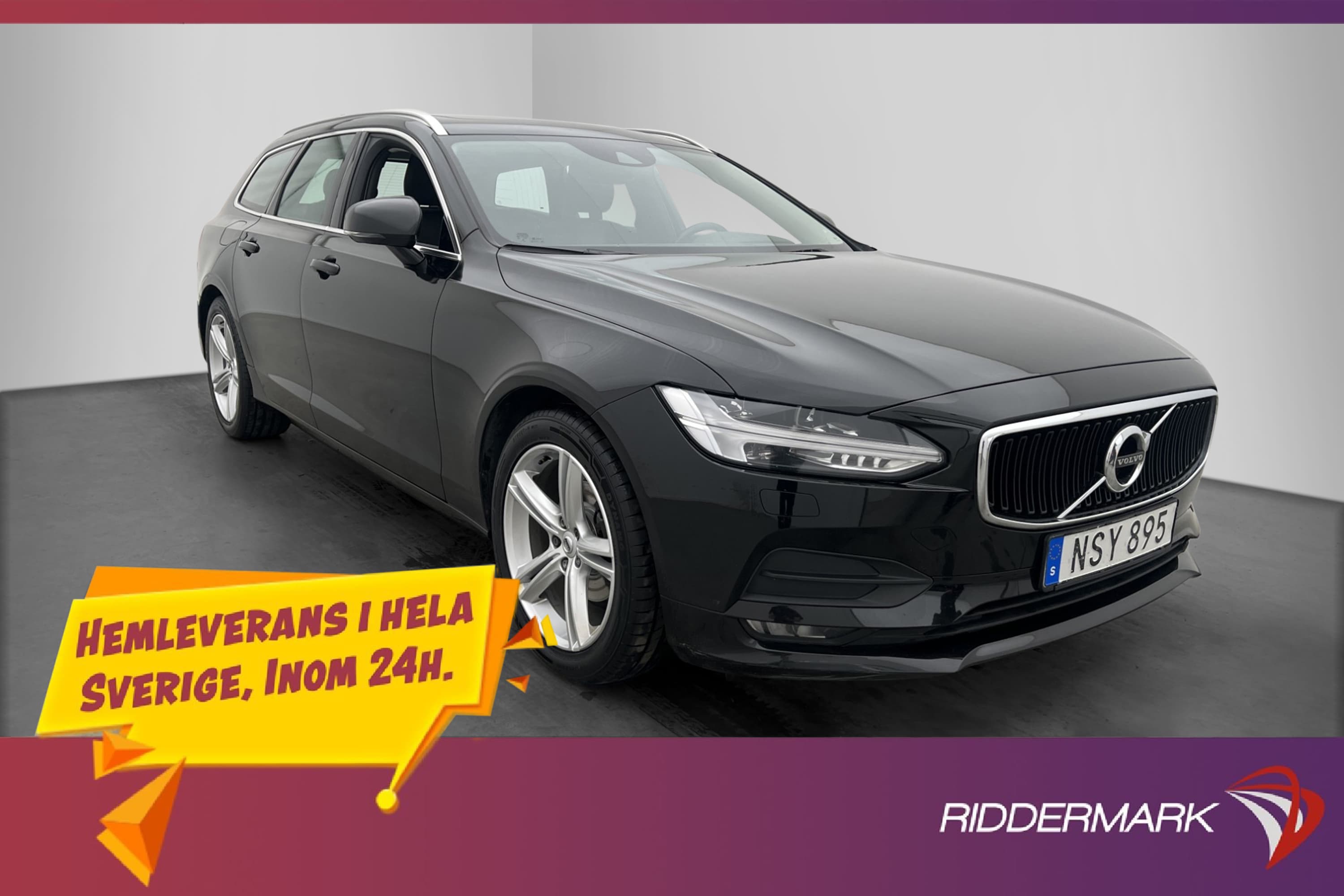 Volvo V90 D3 AWD Momentum VOC Värmare Pano Navi Rattvärme