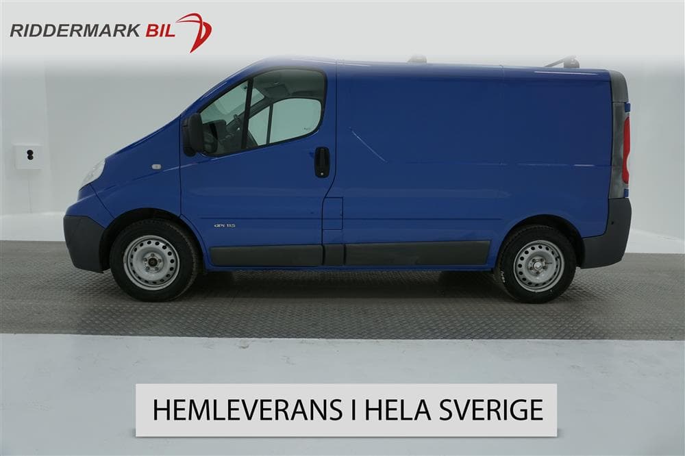 Nissan Primastar 2.0 dCi 114hk Värmare 3-sits Nyservad Drag