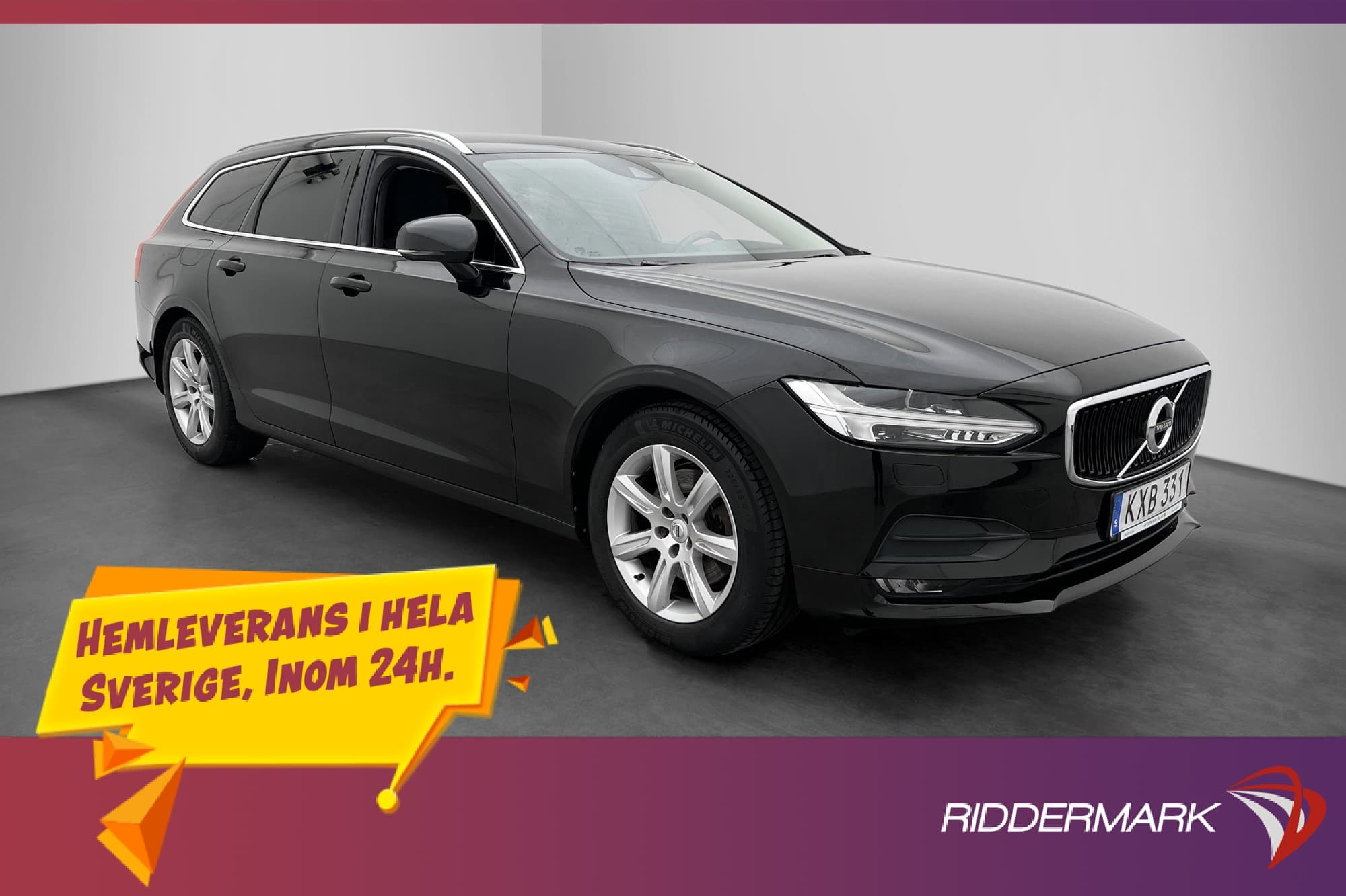 Volvo V90 D4 Momentum Navi Värm Adapt-fart Keyless Drag