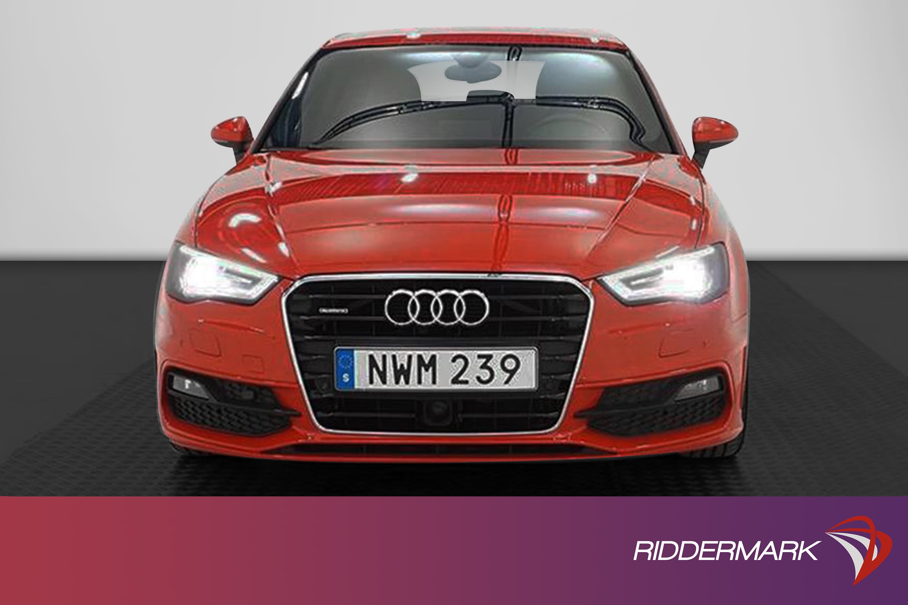 Audi A3 2.0 TDI 184hk Quattro S-Line M-värm 0.49l/milexteriör