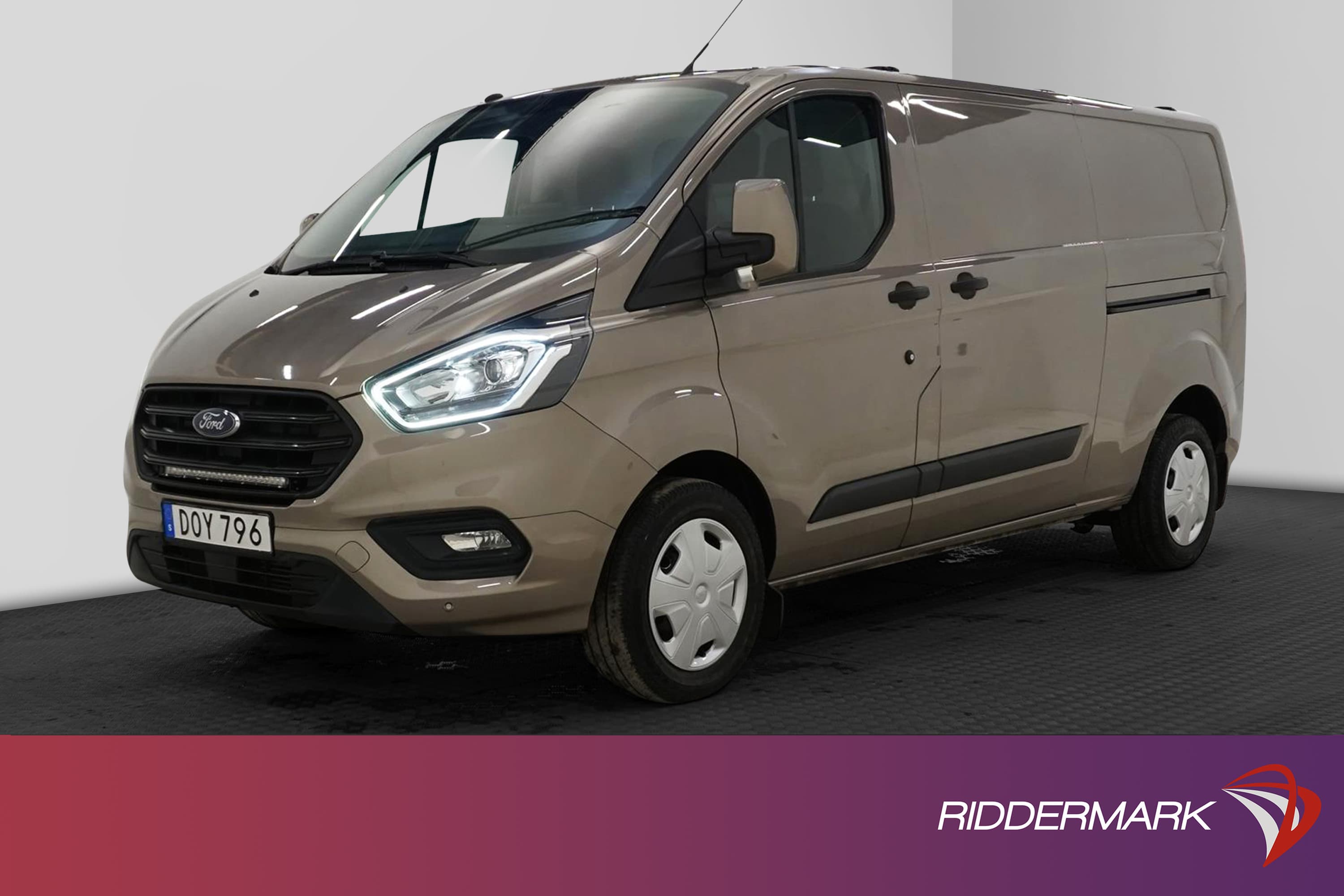 Ford Transit Custom L2 Värmare 1-Brukare 2xSkjutdörrar Moms