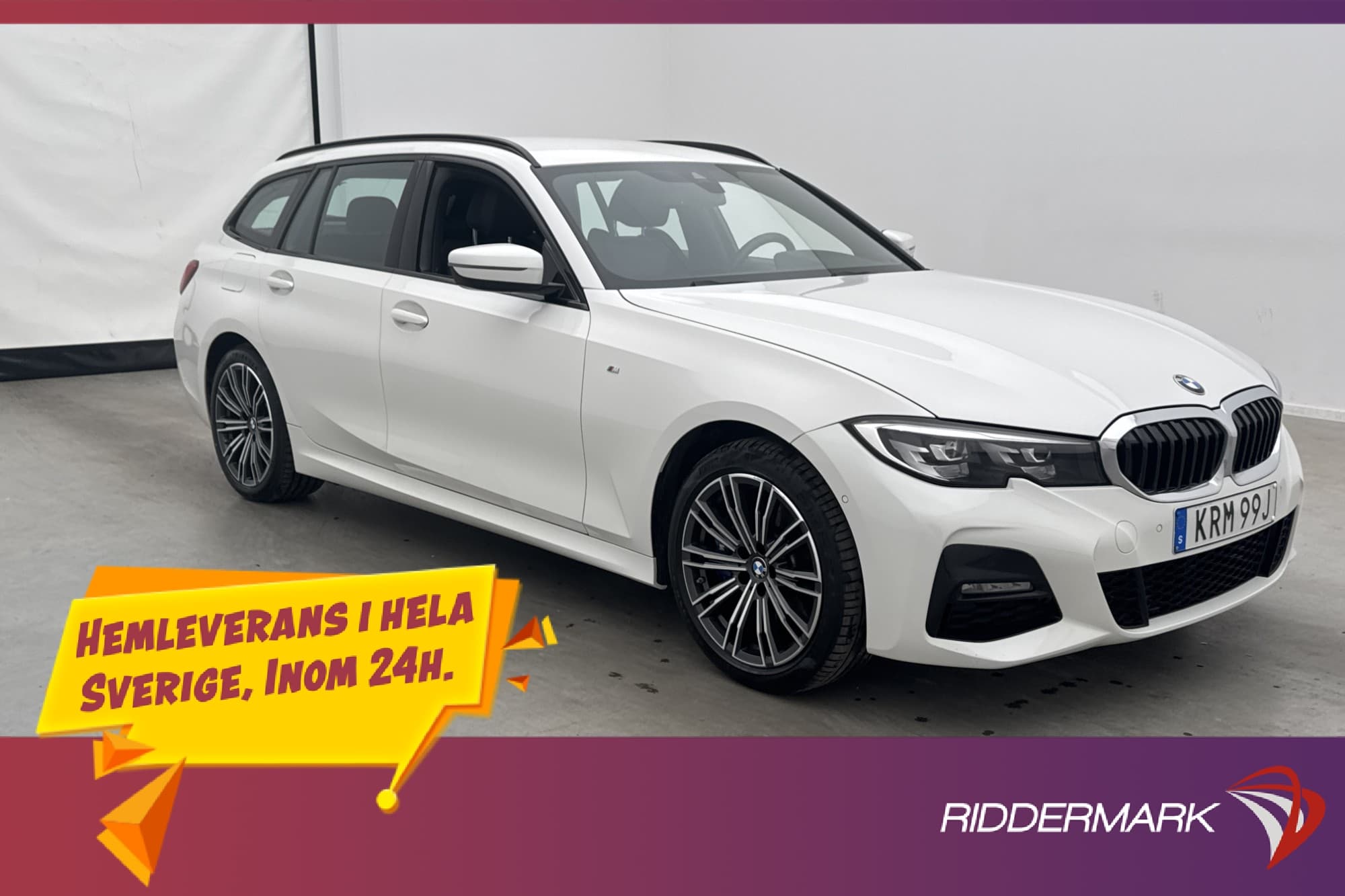 BMW 330e xDrive M Sport Drag Värmare HiFi Navi Kamera