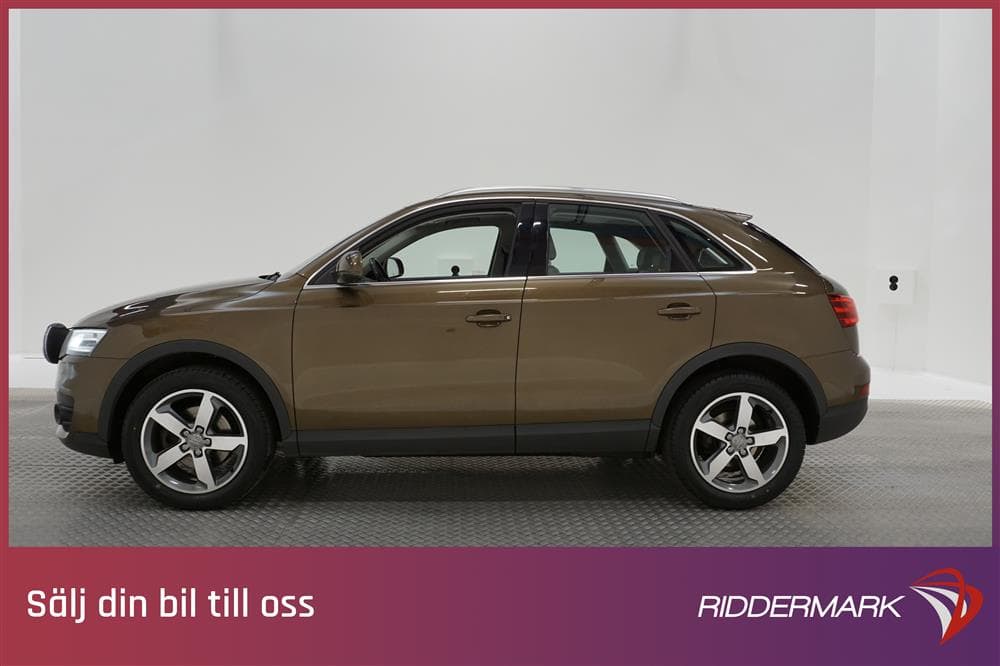 Audi Q3 2.0 TDI Quattro 140hk Pano Skinn Navi 0,57l/milexteriör