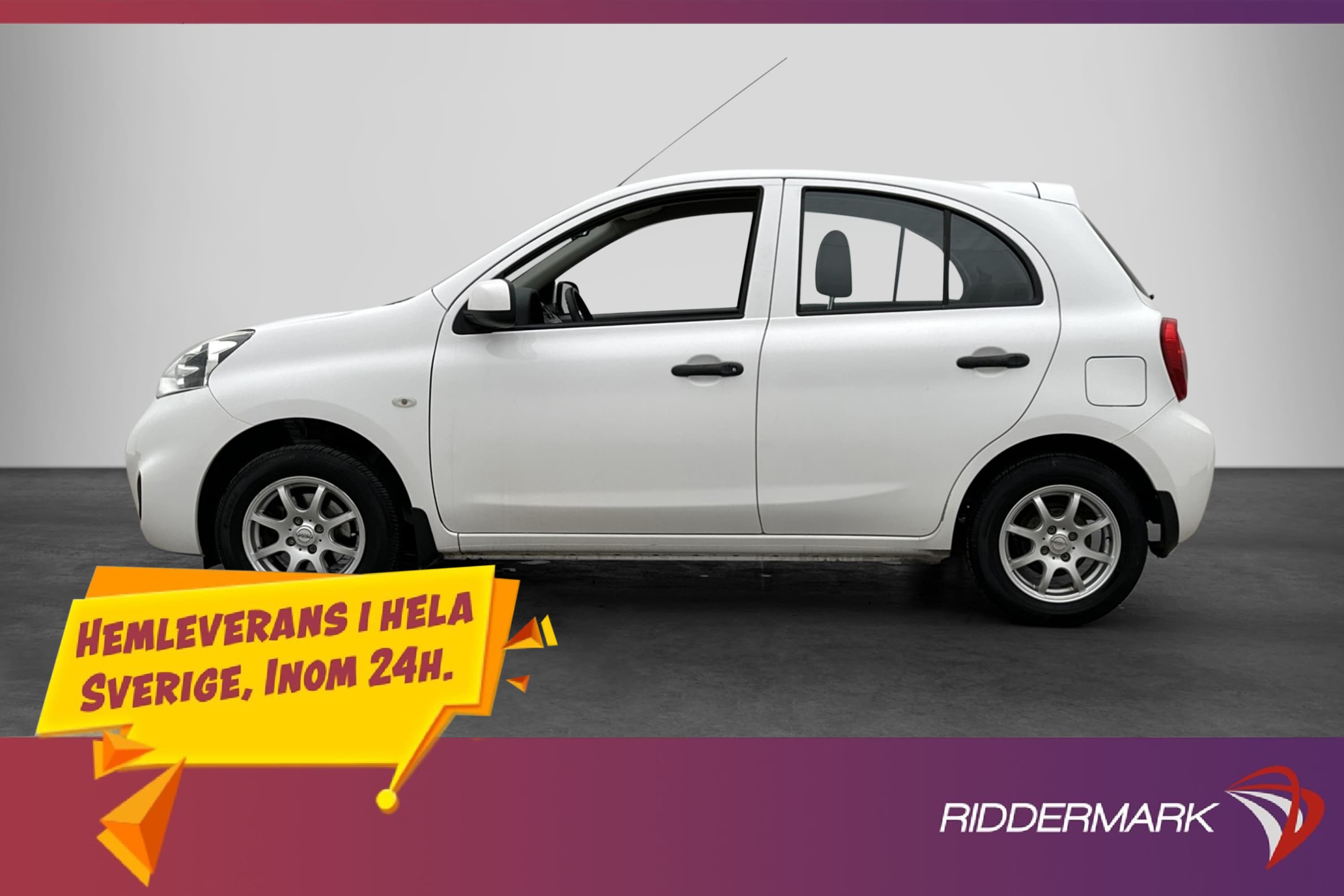 Nissan Micra 1.2 Nybesi Nyserv Välskött 448kr skatt Blåtand