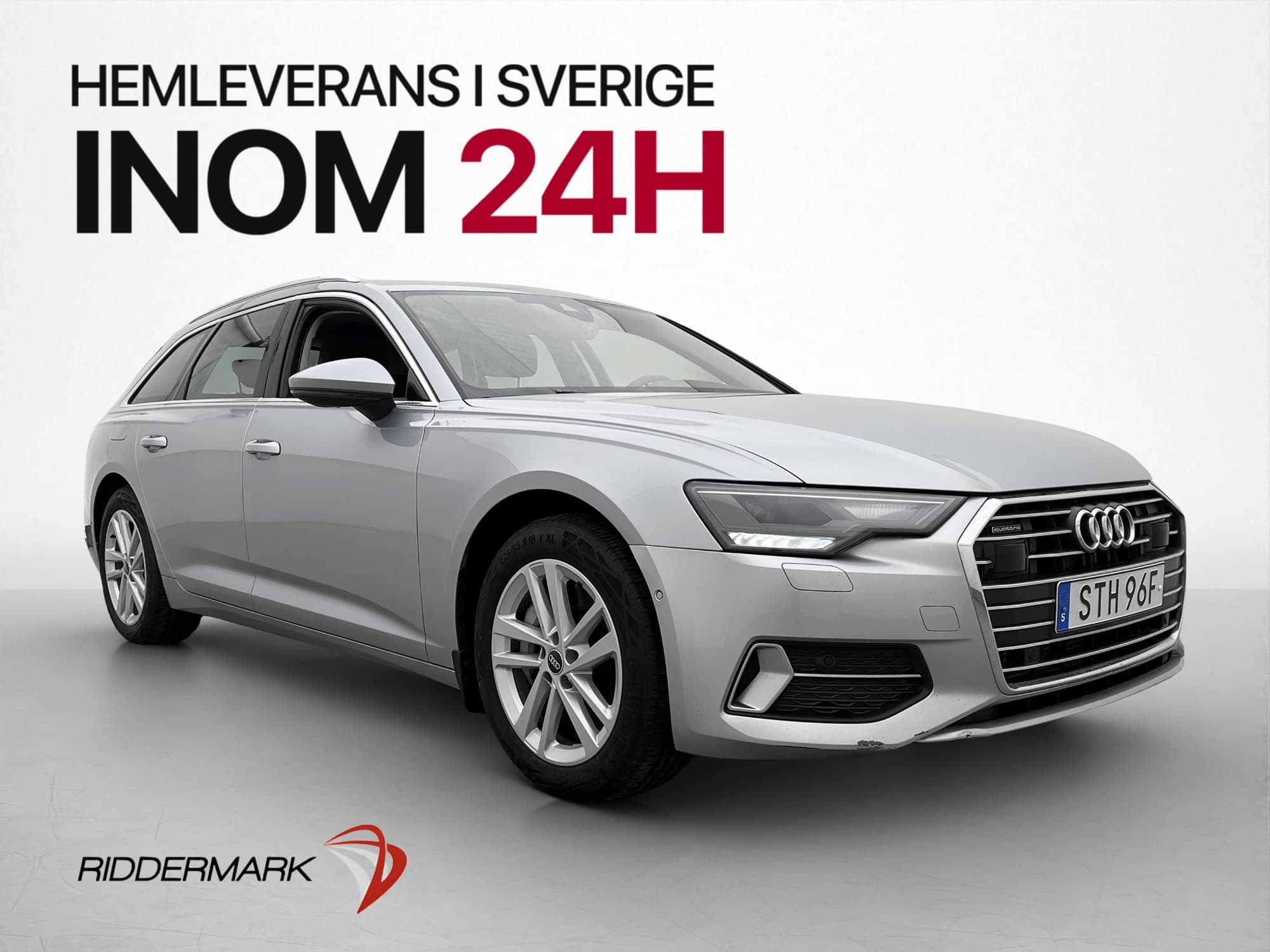 Audi A6 Avant 50 TFSI e Quattro 299hk Cockpit Kamera Drag