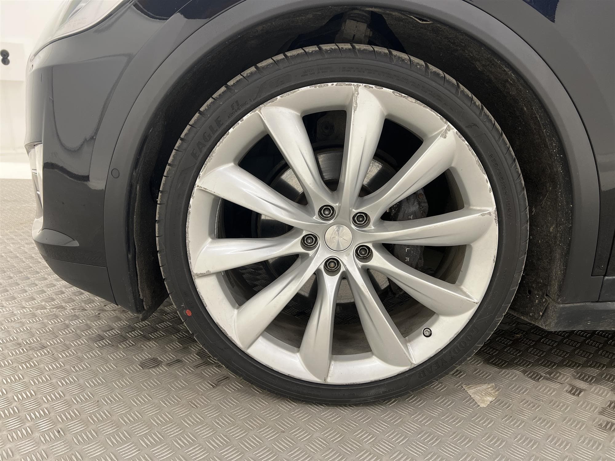 Tesla Model X 90D AWD 423hk 6Sits FRI SUPERCHARGE Drag Moms interiör