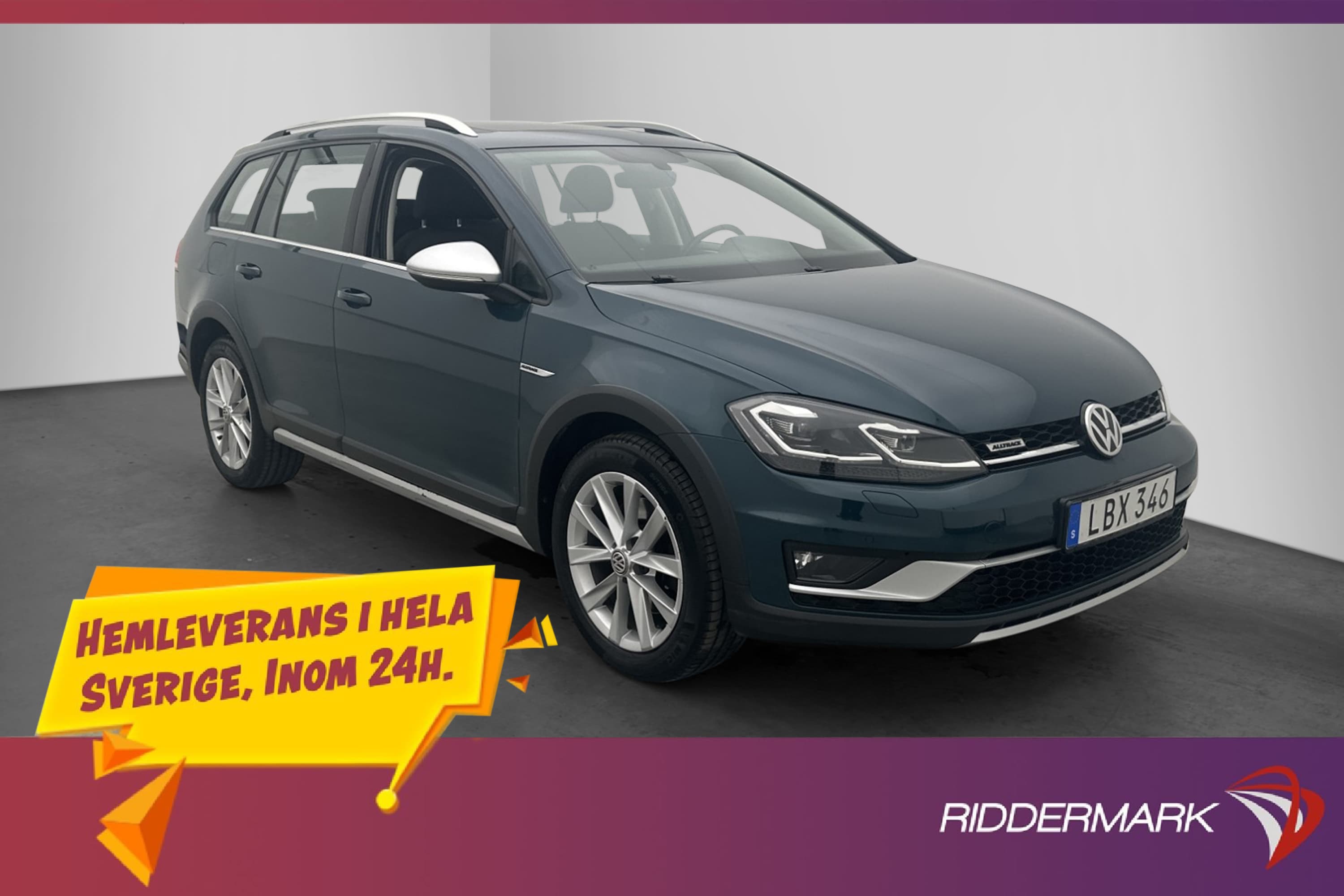 Volkswagen Golf Alltrack TDI 4M Pano Värmare Cockpit CarPlay