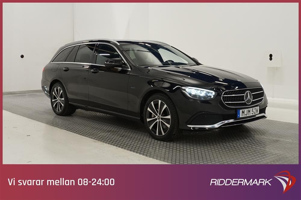 Mercedes-Benz E 300 de Plug in 316hk Widescreen Värmare Momsexteriör