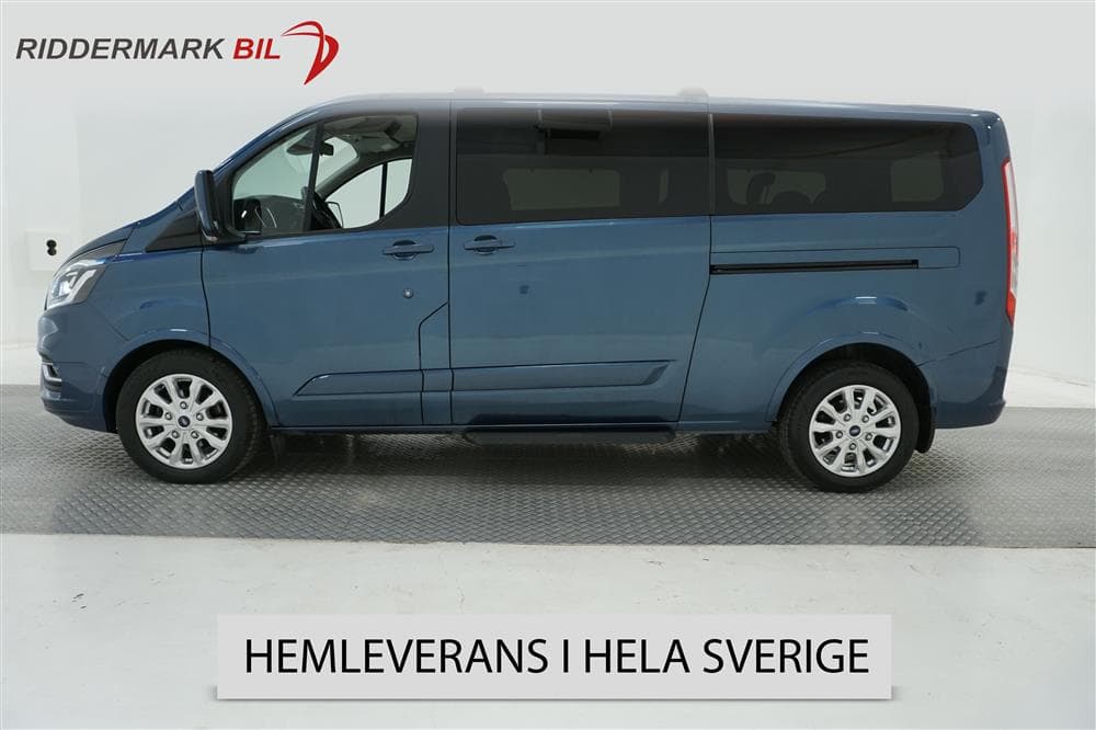 Ford Tourneo Custom Limited 130hk Värmare Aut 8-sits Moms