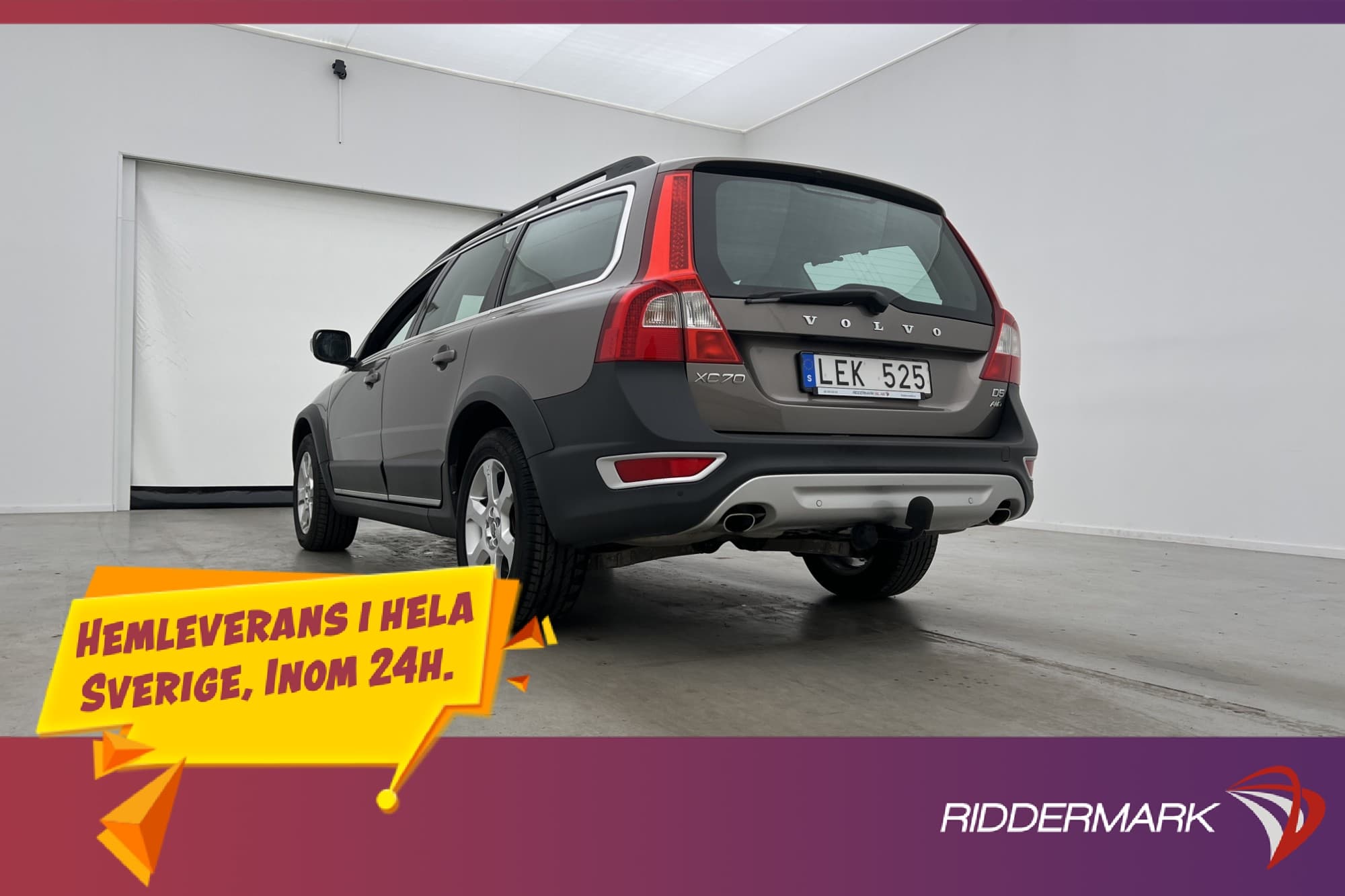 Volvo XC70 D5 205hk AWD Summum D-Värm M-Värm Drag Skinn