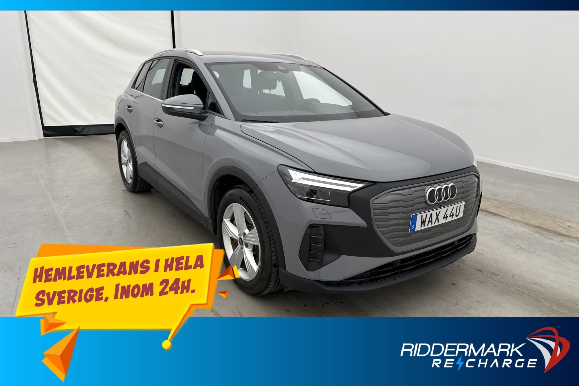 Audi Q4 45 e-tron Quattro 265hk Kamera Drag CarPlay MOMS