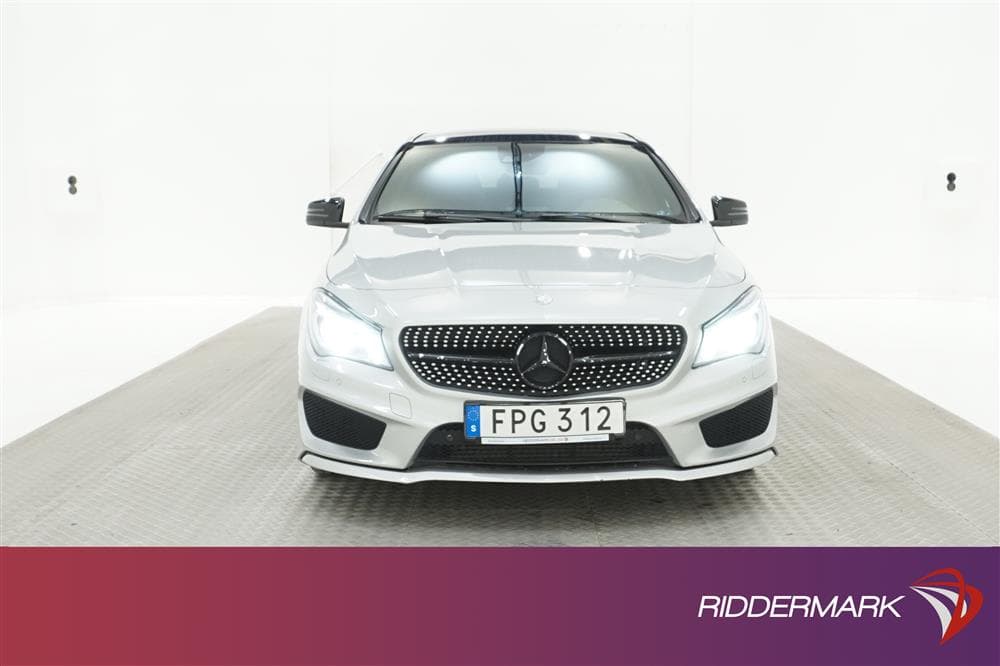 Mercedes-Benz CLA 250 211hk  AMG Pano Navi Drag Skinn
