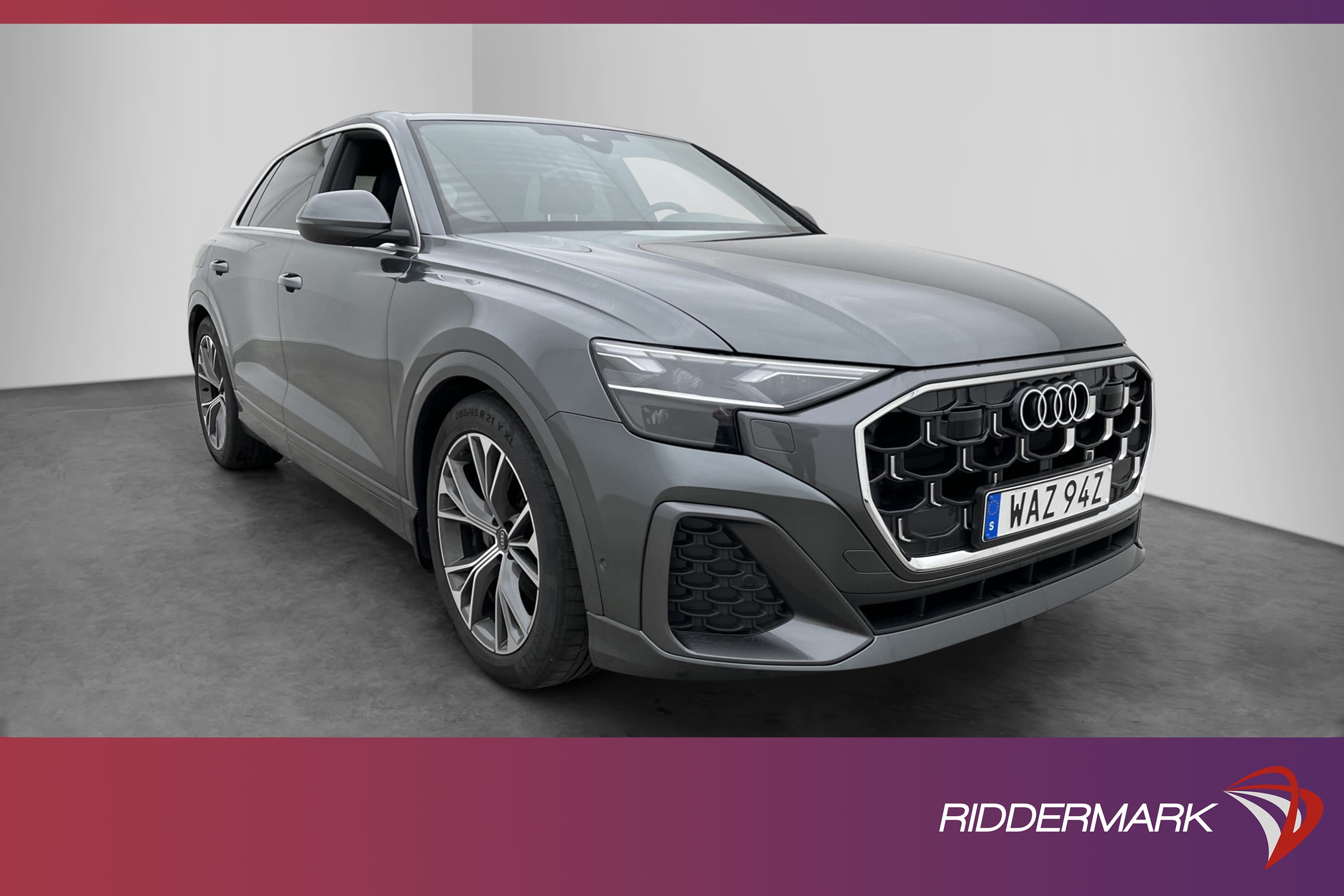 Audi Q8 50 TDI Quattro S-Line Cockpit Luftfjädring Drag MOMS
