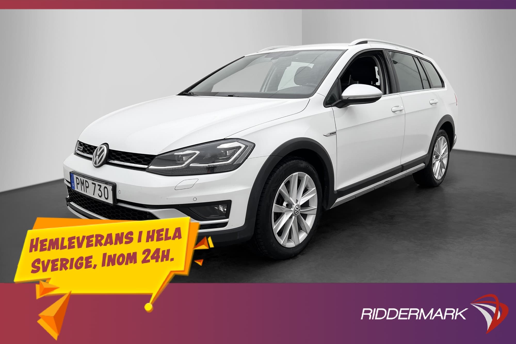 Volkswagen Golf Alltrack TDI 4Motion 184hk Dragkrok Kamera