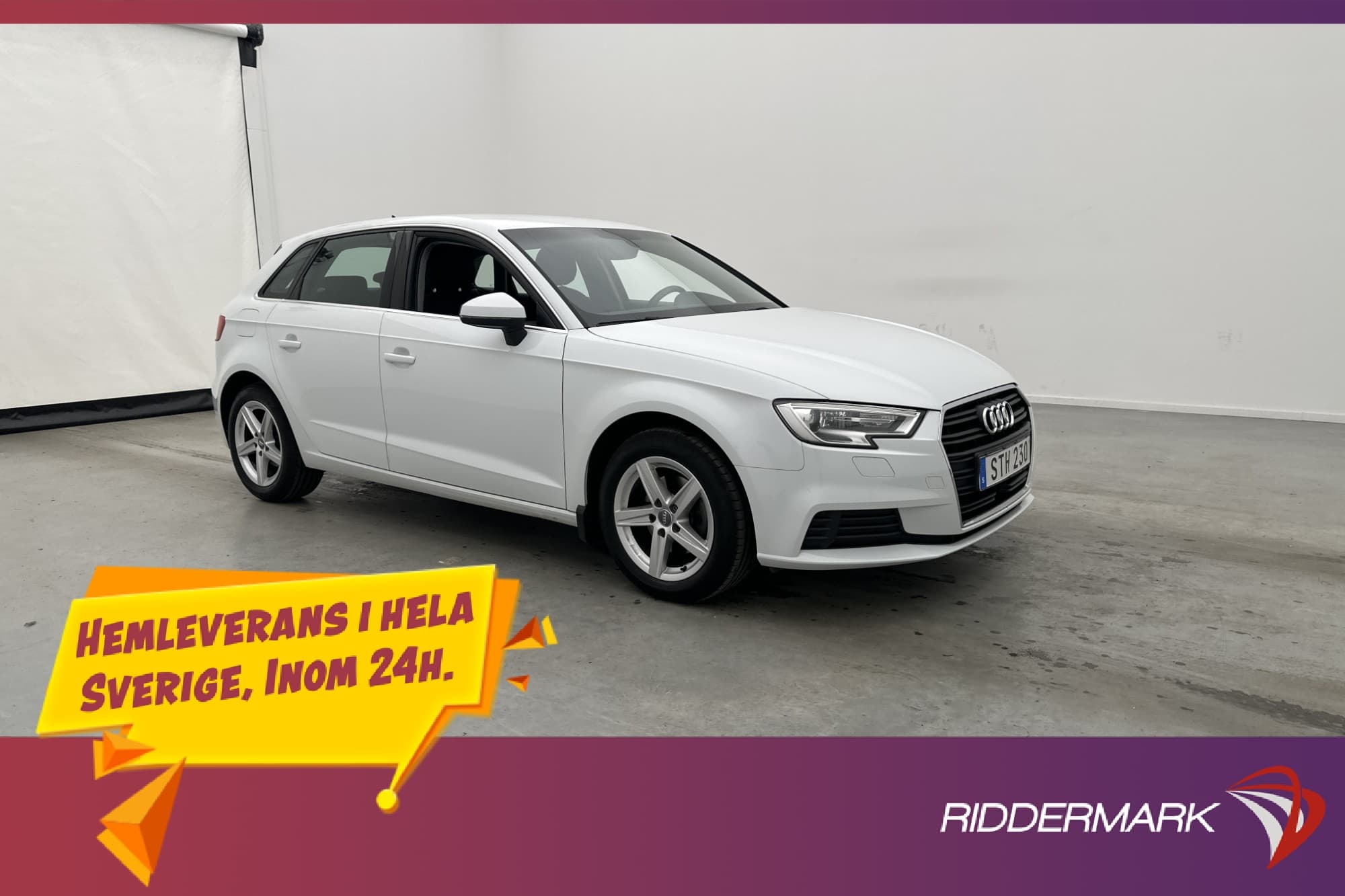 Audi A3 35 TFSI 150hk P-Sensorer Bluetooth 0.5l/mil