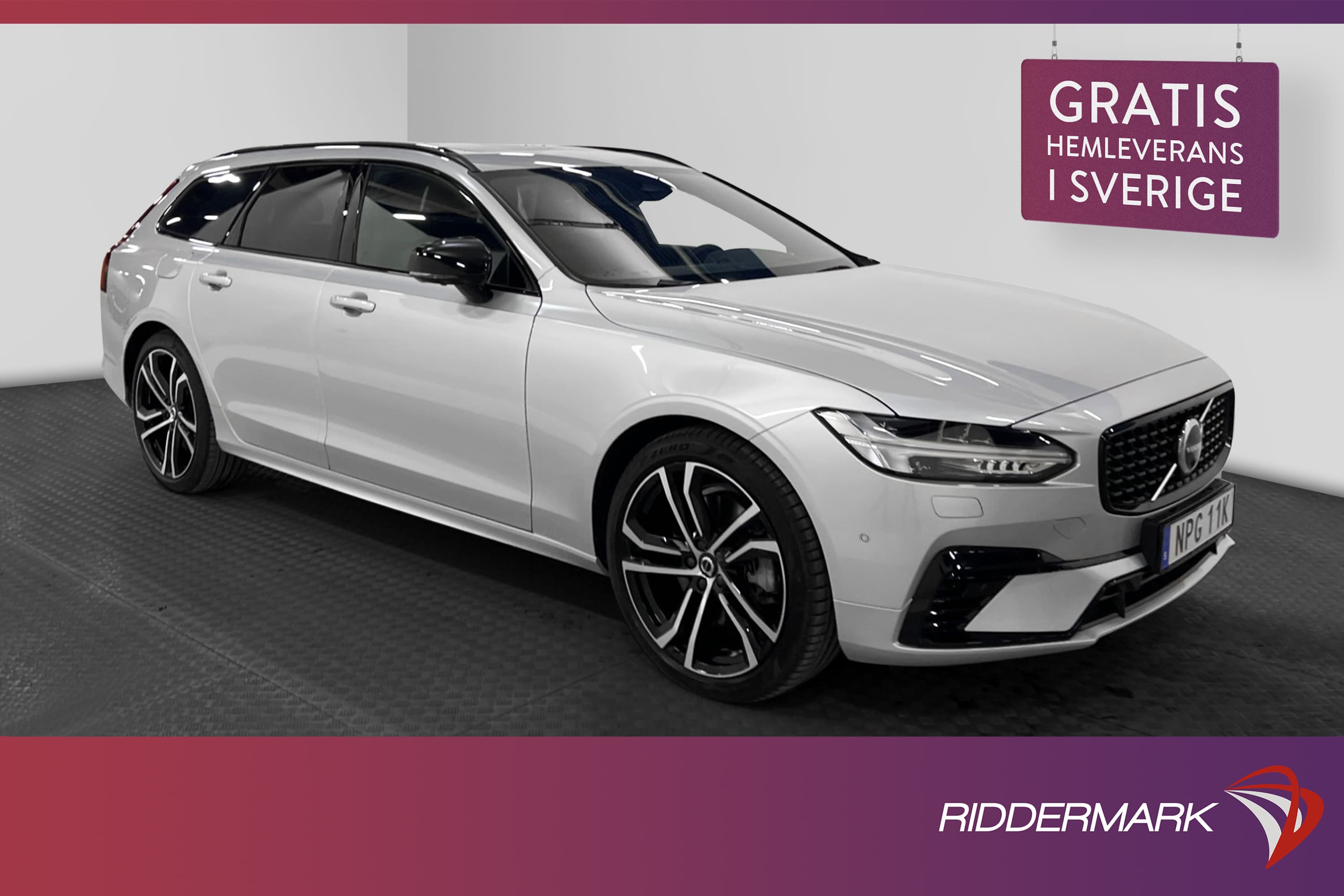 Volvo V90 T8 AWD Recharge 456hk