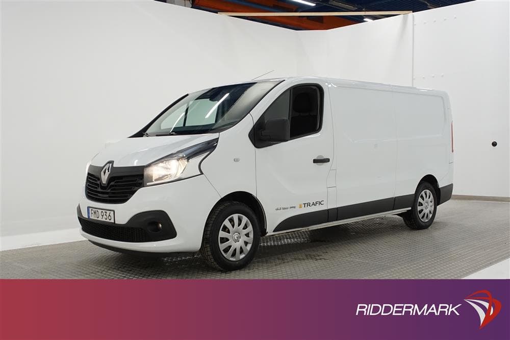 Renault Trafic 1.6 dCi 120hk LWB GPS Drag Värmare Moms