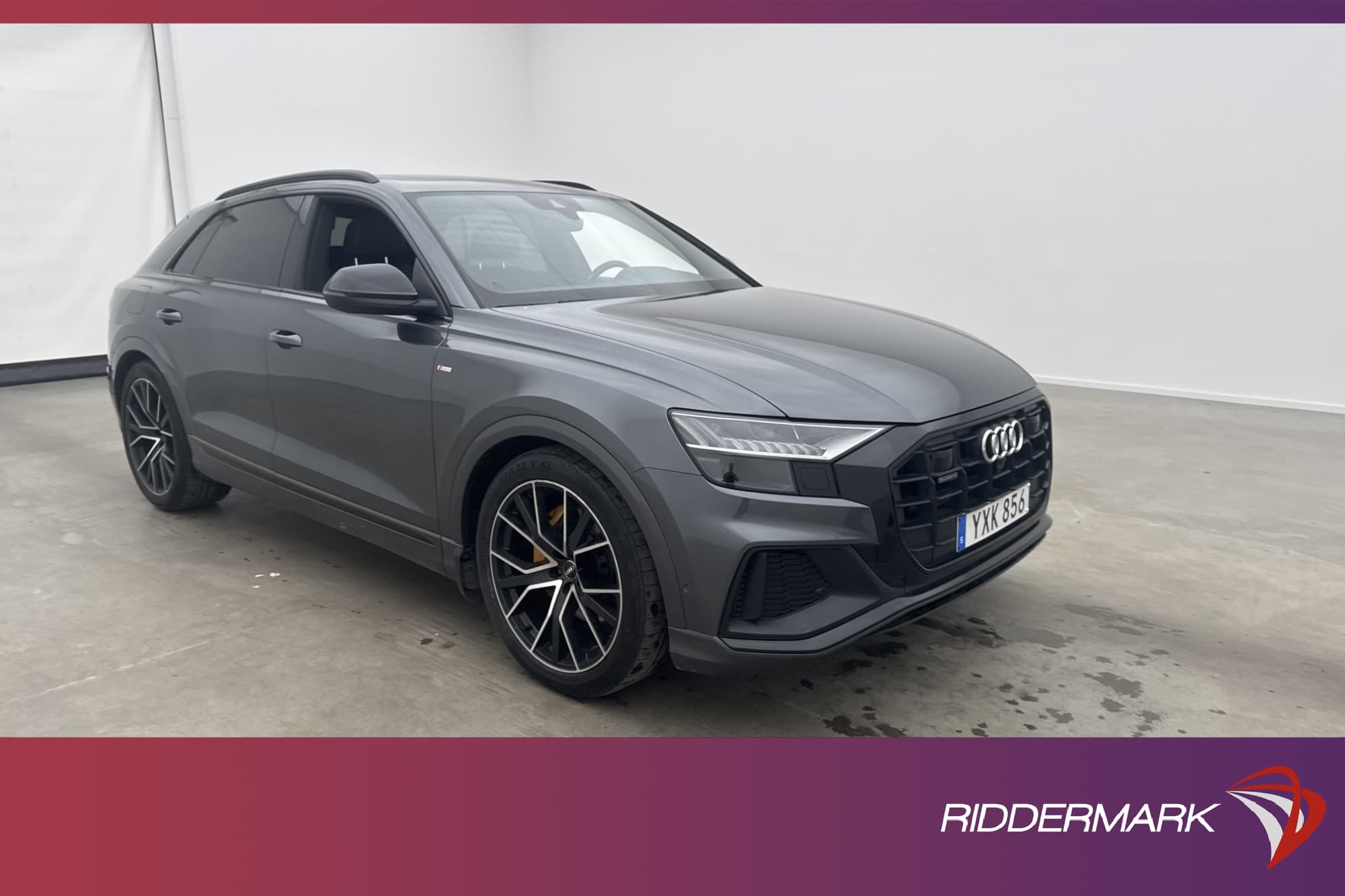Audi Q8 50 TDI Q S Line B&O Luftfj Värmare Cockpit 360 Pano
