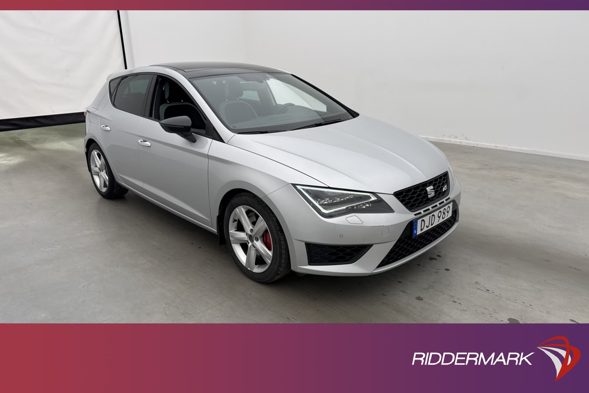 SEAT Leon Cupra TSI 280hk Panorama DCC P-Sensorer Halvskinn