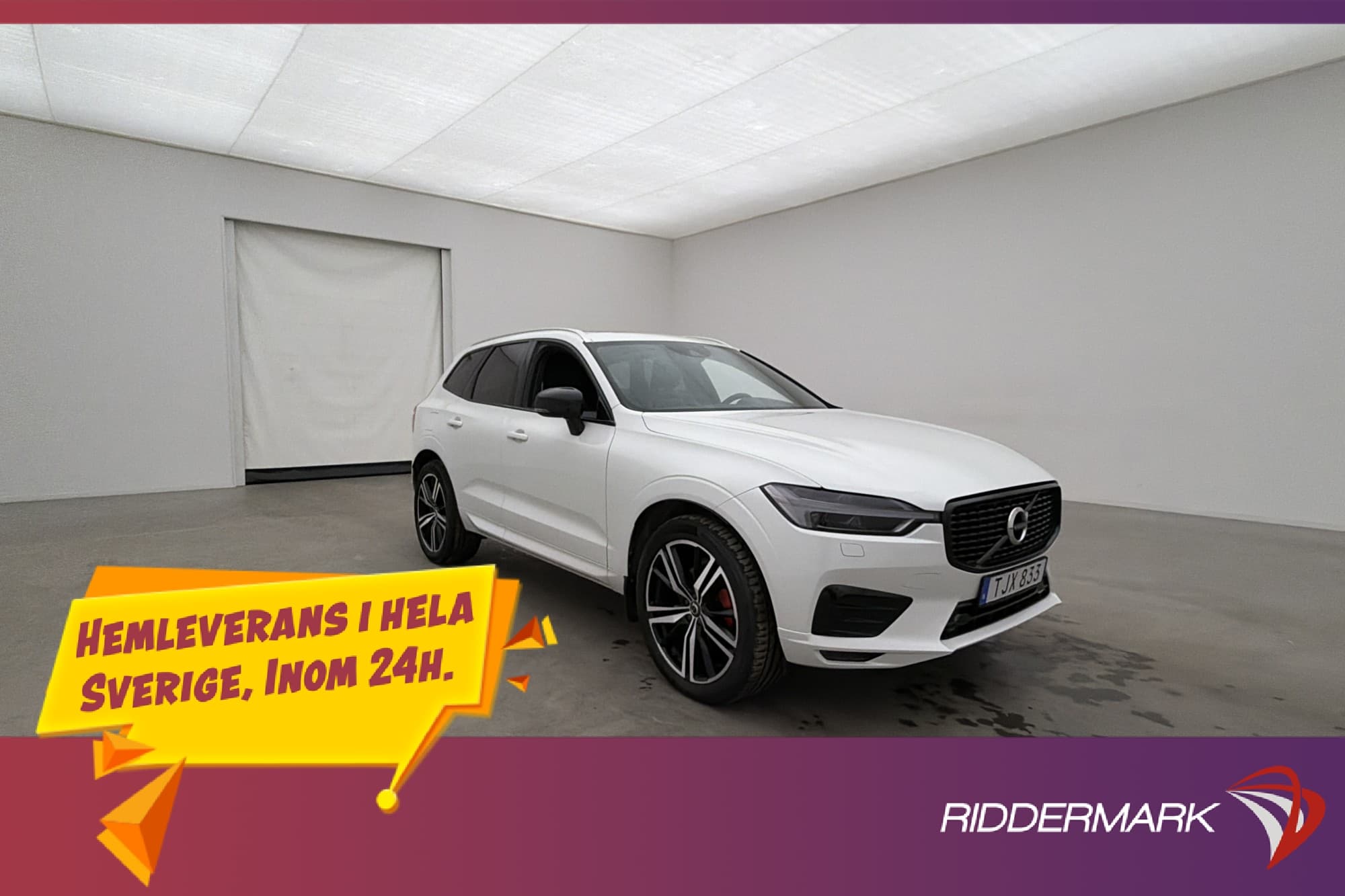 Volvo XC60 D5 235hk AWD R-Design Pano Värmare Skinn Sensorer