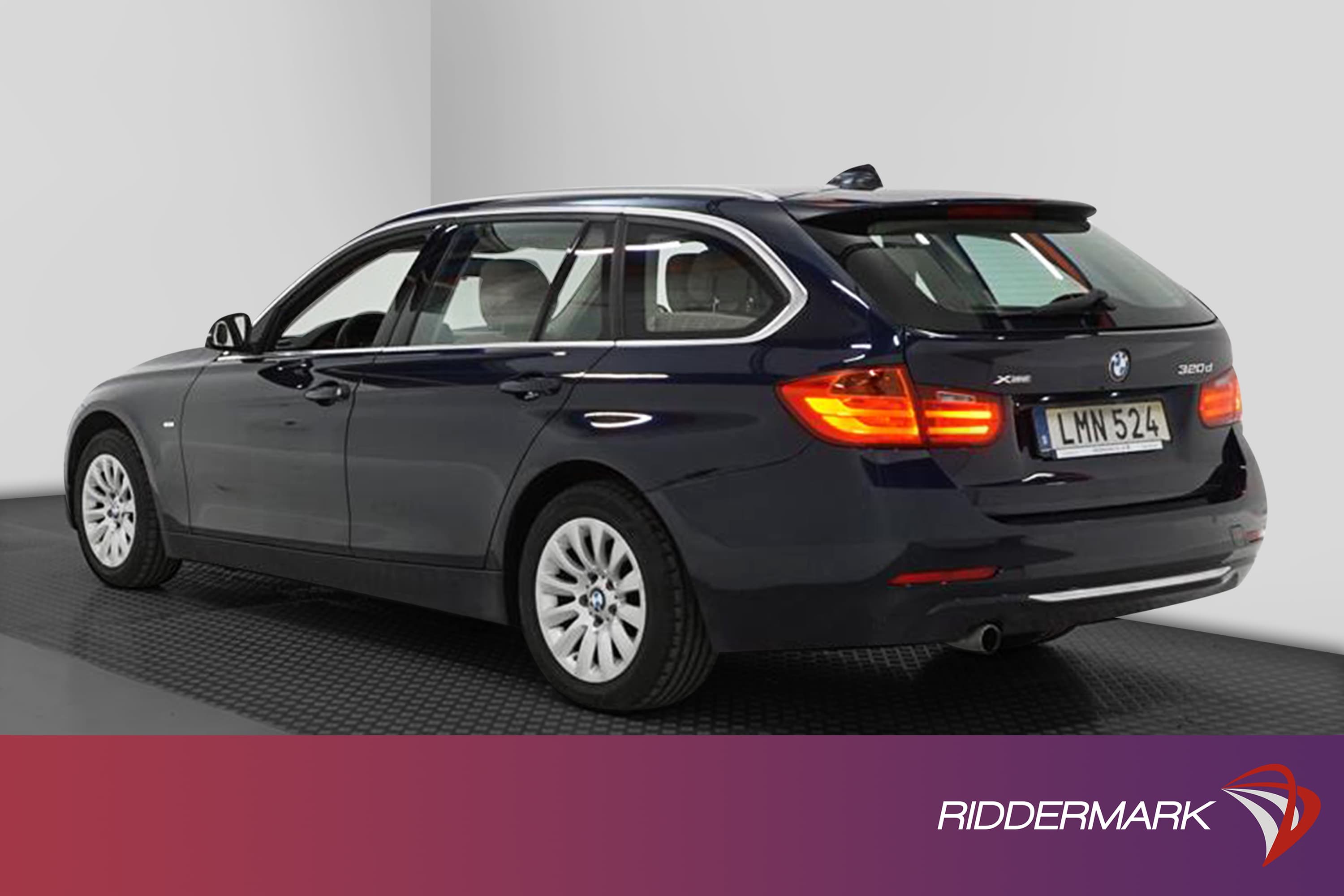 BMW 320d xDrive 184hk M&K-Värmare HiFi Skinn 0.44L/milexteriör